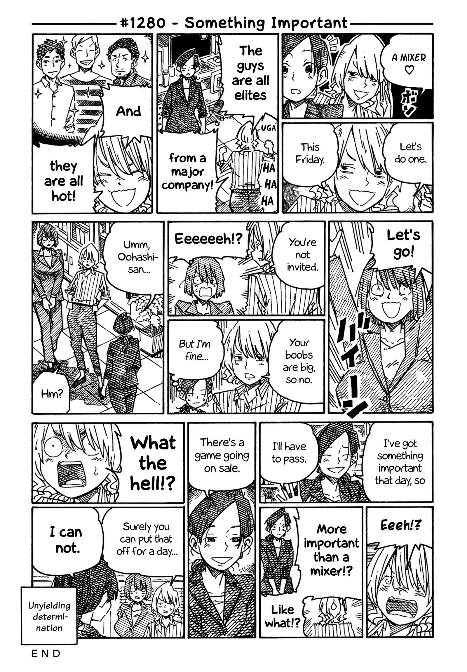 Hatarakanai Futari (YOSHIDA Satoru) Chapter 1280 page 1