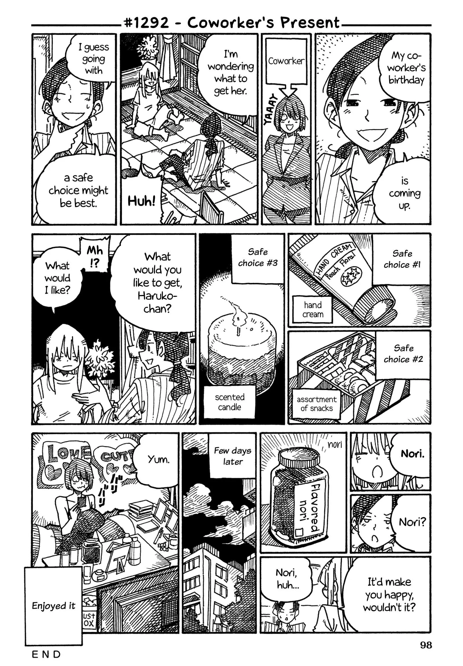 Hatarakanai Futari (YOSHIDA Satoru) Chapter 1292 page 1