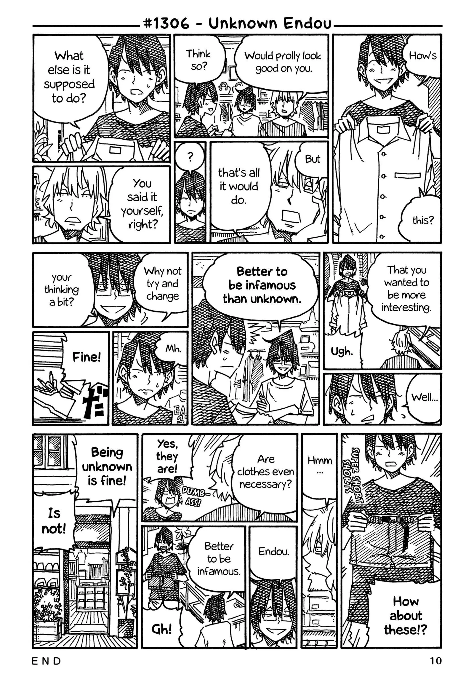 Hatarakanai Futari (YOSHIDA Satoru) Chapter 1306 page 1