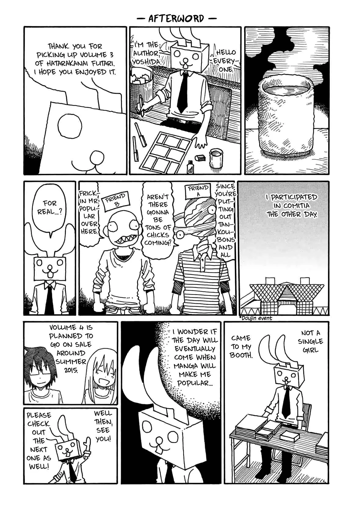 Hatarakanai Futari (YOSHIDA Satoru) Chapter 132.8 page 1