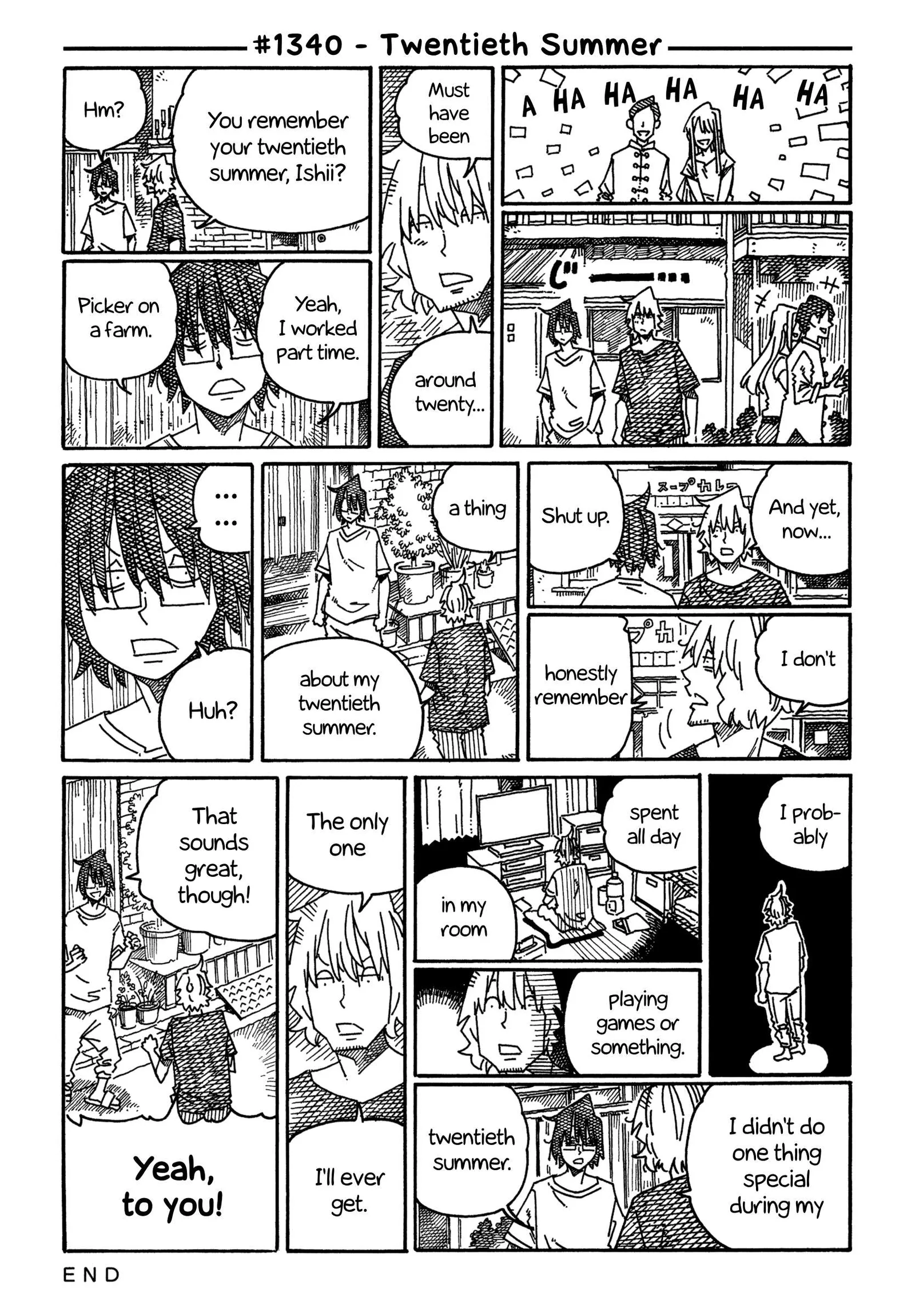 Hatarakanai Futari (YOSHIDA Satoru) Chapter 1340 page 1