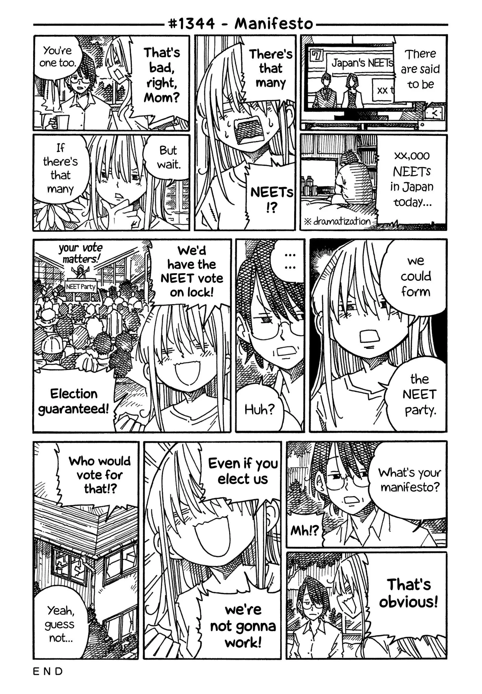 Hatarakanai Futari (YOSHIDA Satoru) Chapter 1344 page 1