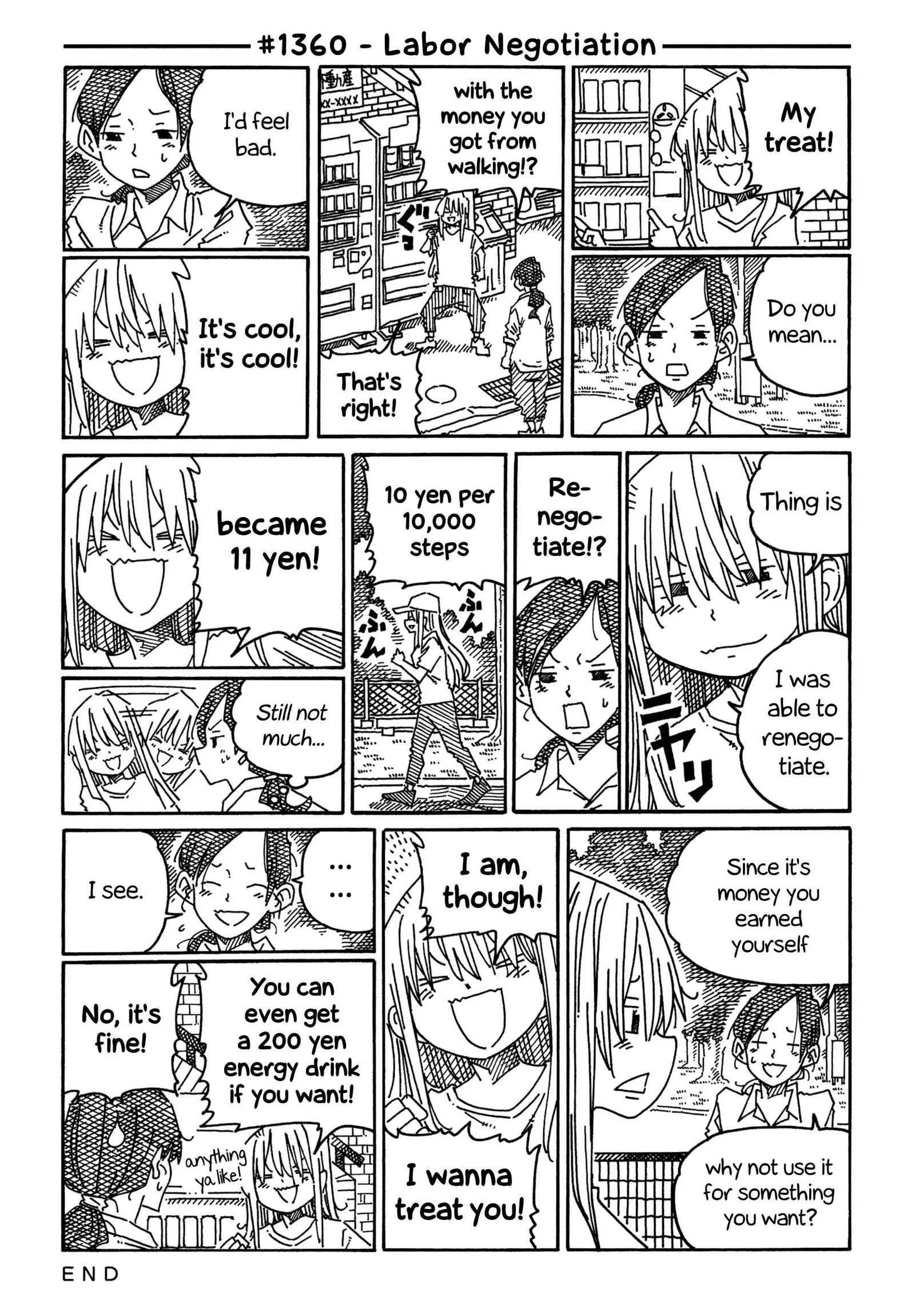 Hatarakanai Futari (YOSHIDA Satoru) Chapter 1360 page 1