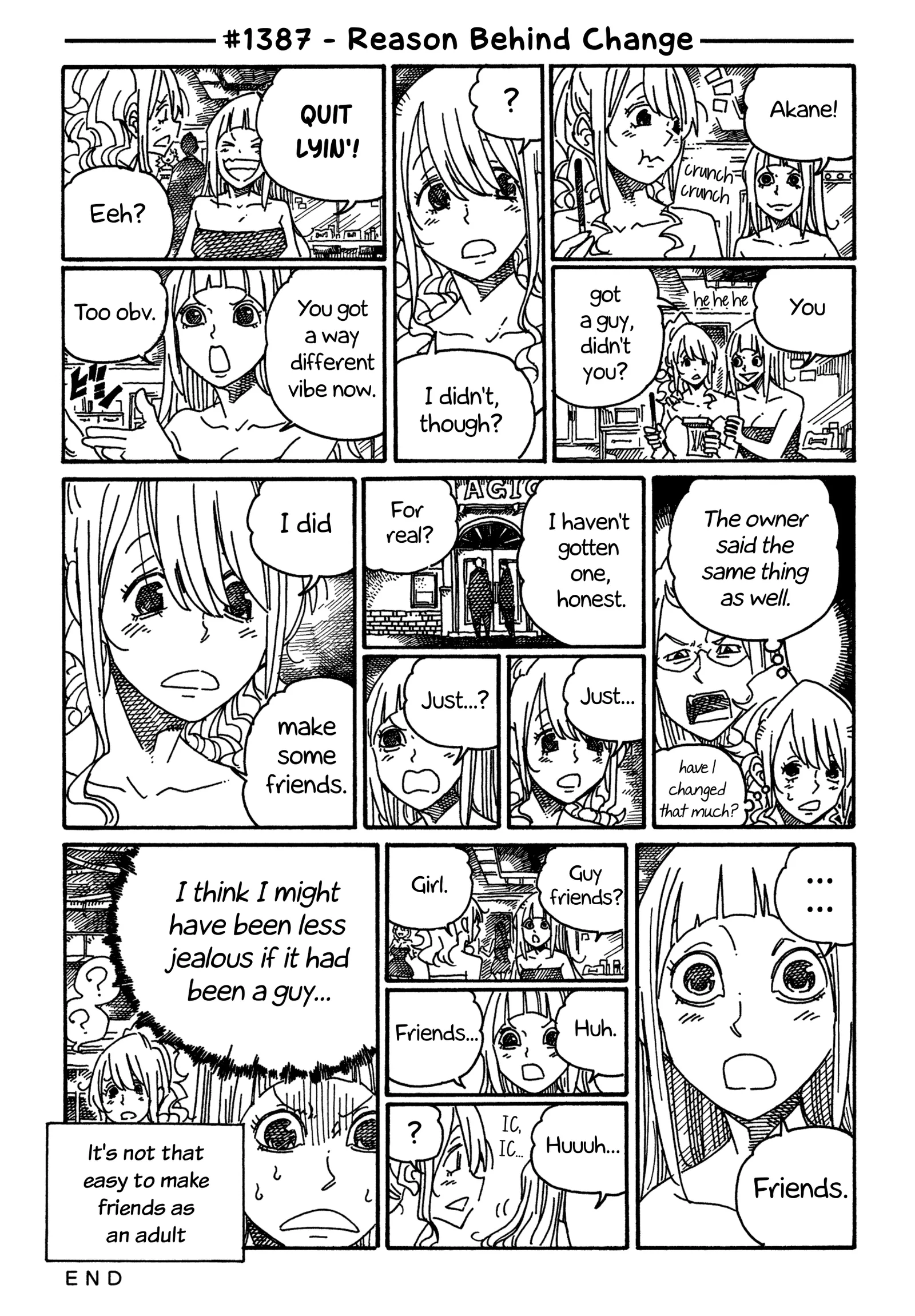 Hatarakanai Futari (YOSHIDA Satoru) Chapter 1387 page 1
