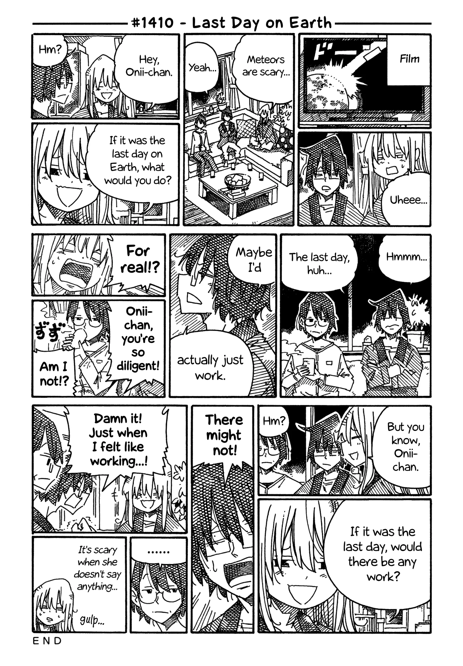 Hatarakanai Futari (YOSHIDA Satoru) Chapter 1410 page 1