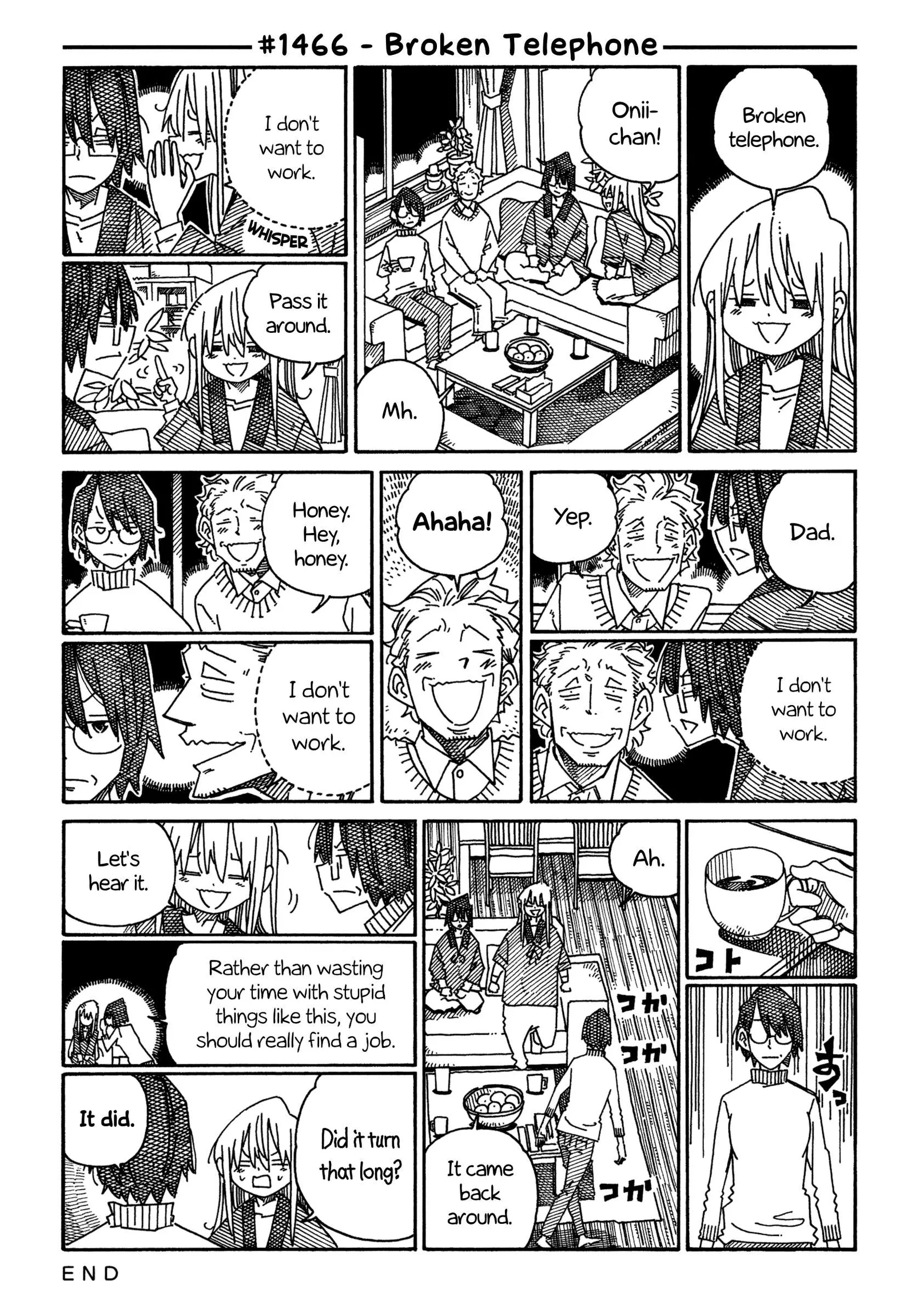 Hatarakanai Futari (YOSHIDA Satoru) Chapter 1466 page 1