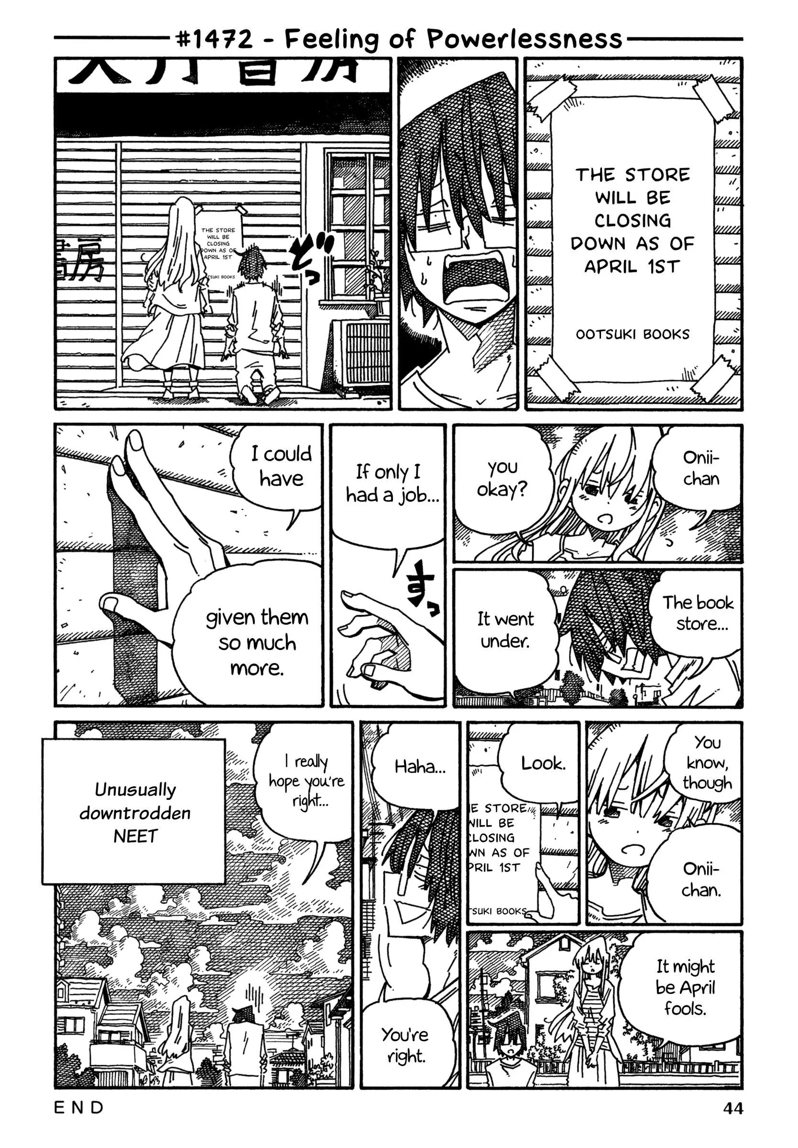 Hatarakanai Futari (YOSHIDA Satoru) Chapter 1472 page 1
