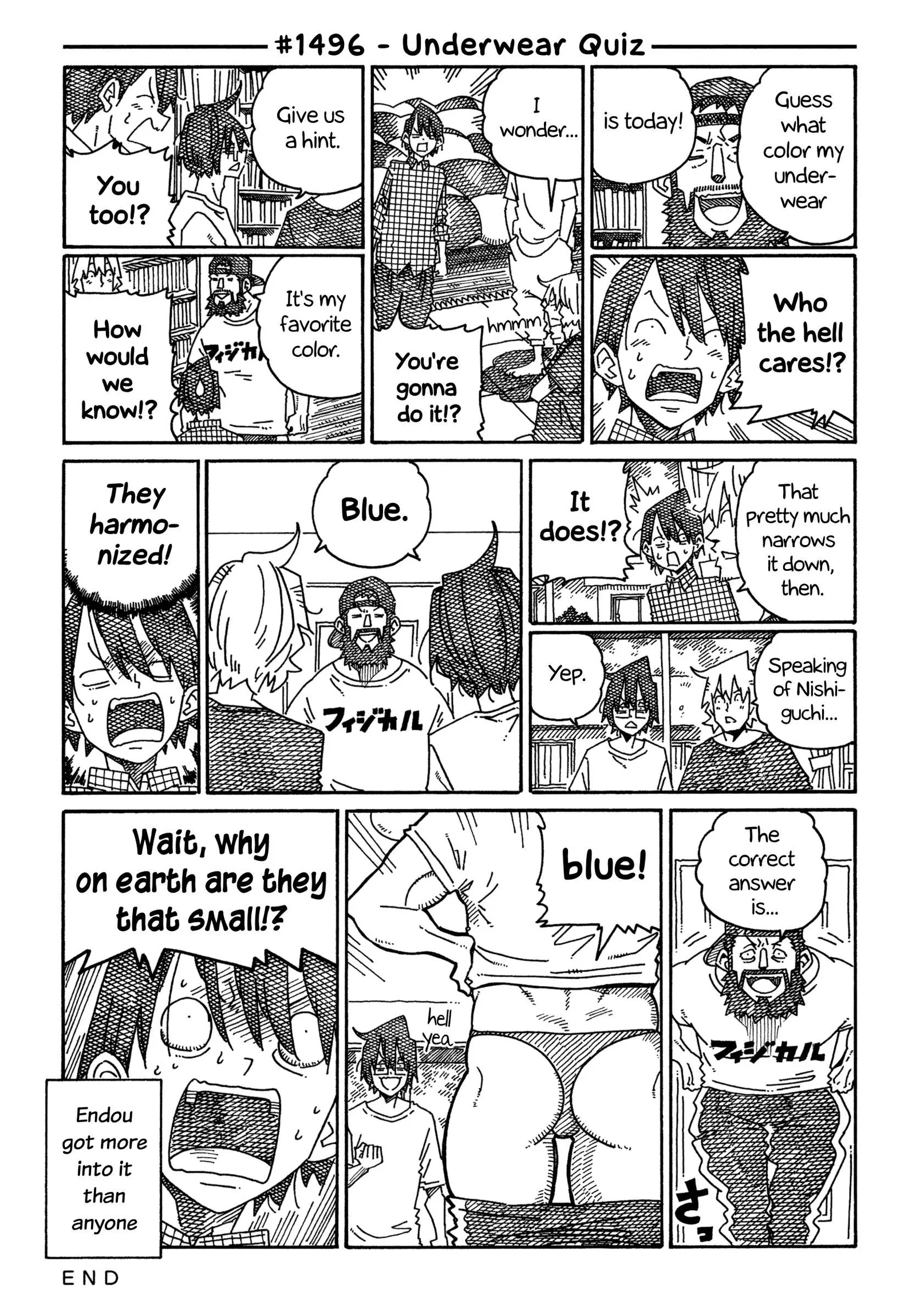 Hatarakanai Futari (YOSHIDA Satoru) Chapter 1496 page 1