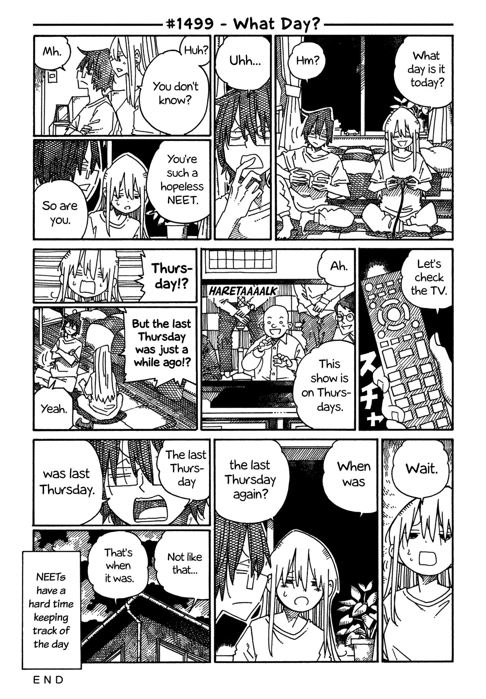Hatarakanai Futari (YOSHIDA Satoru) Chapter 1499 page 1