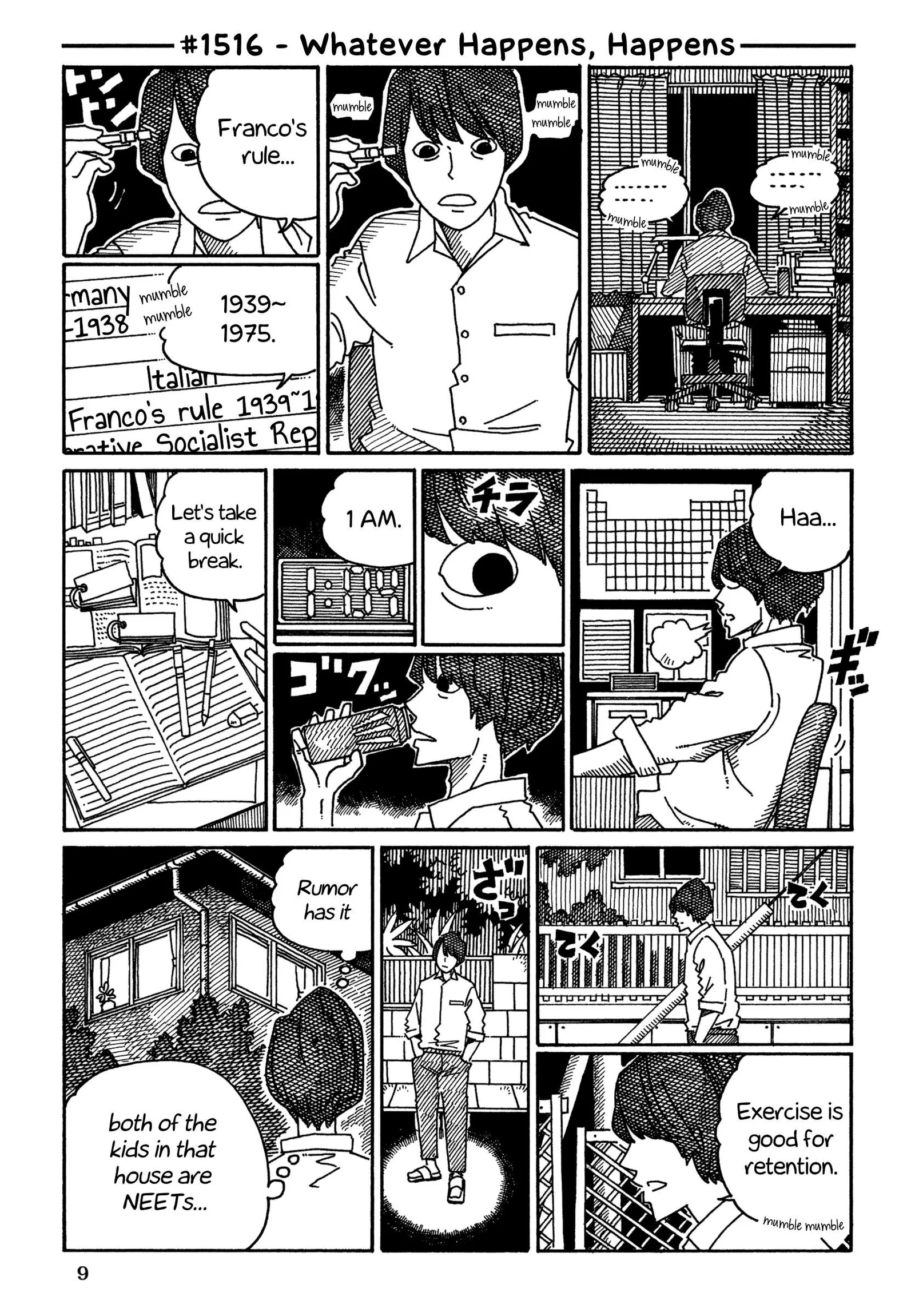 Hatarakanai Futari (YOSHIDA Satoru) Chapter 1516 page 1