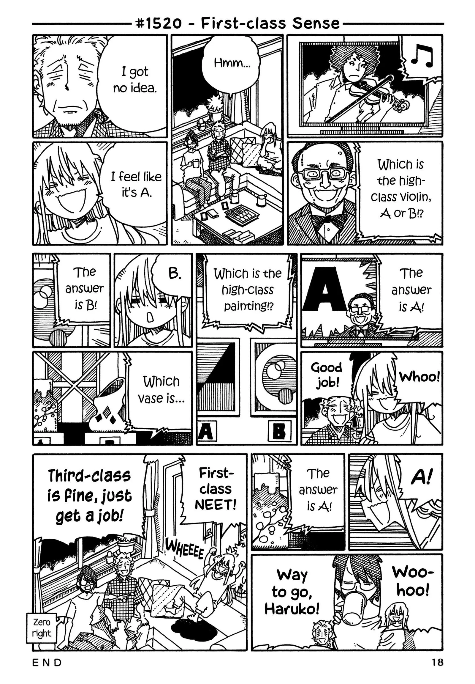 Hatarakanai Futari (YOSHIDA Satoru) Chapter 1520 page 1
