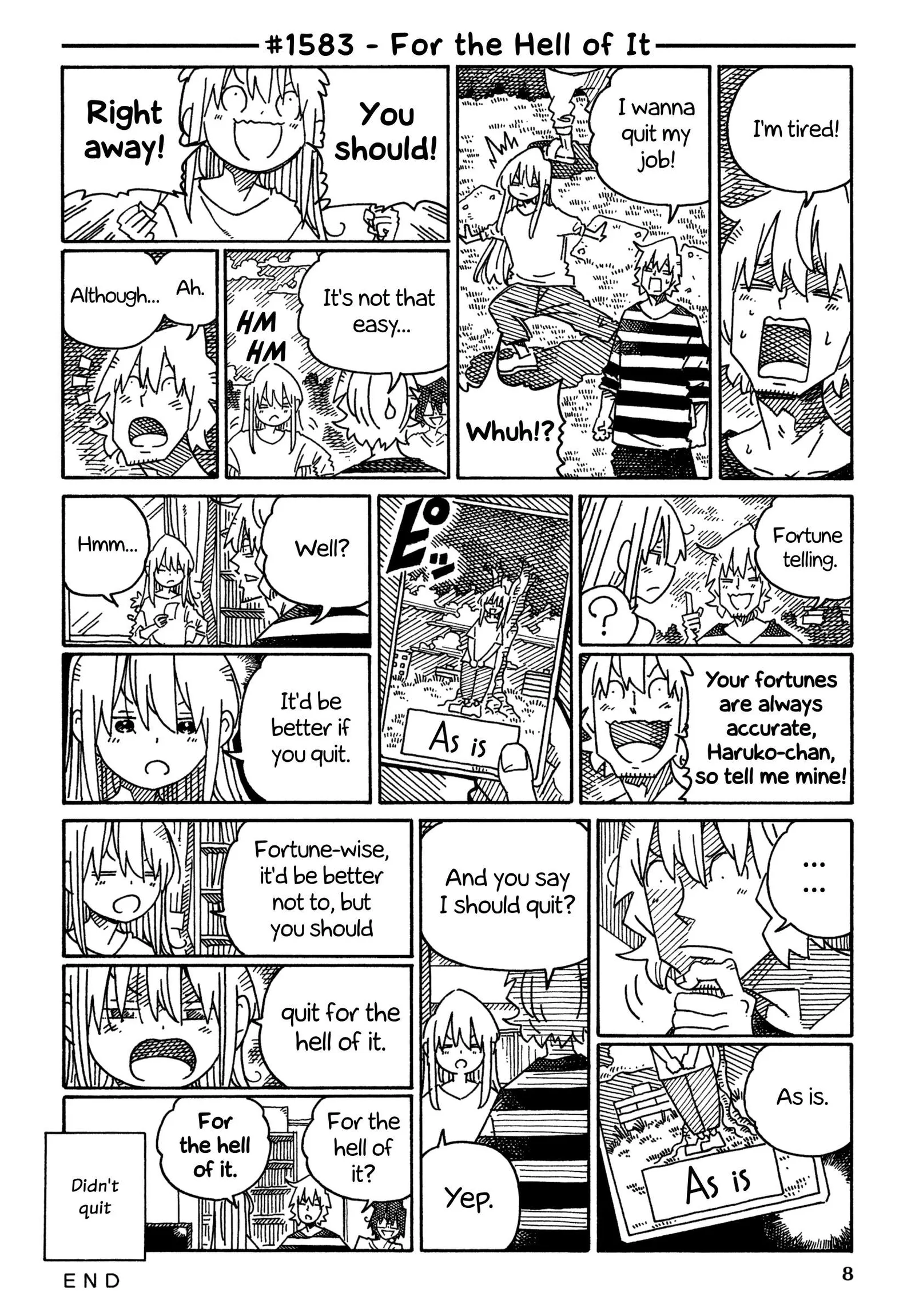 Hatarakanai Futari (YOSHIDA Satoru) Chapter 1583 page 1