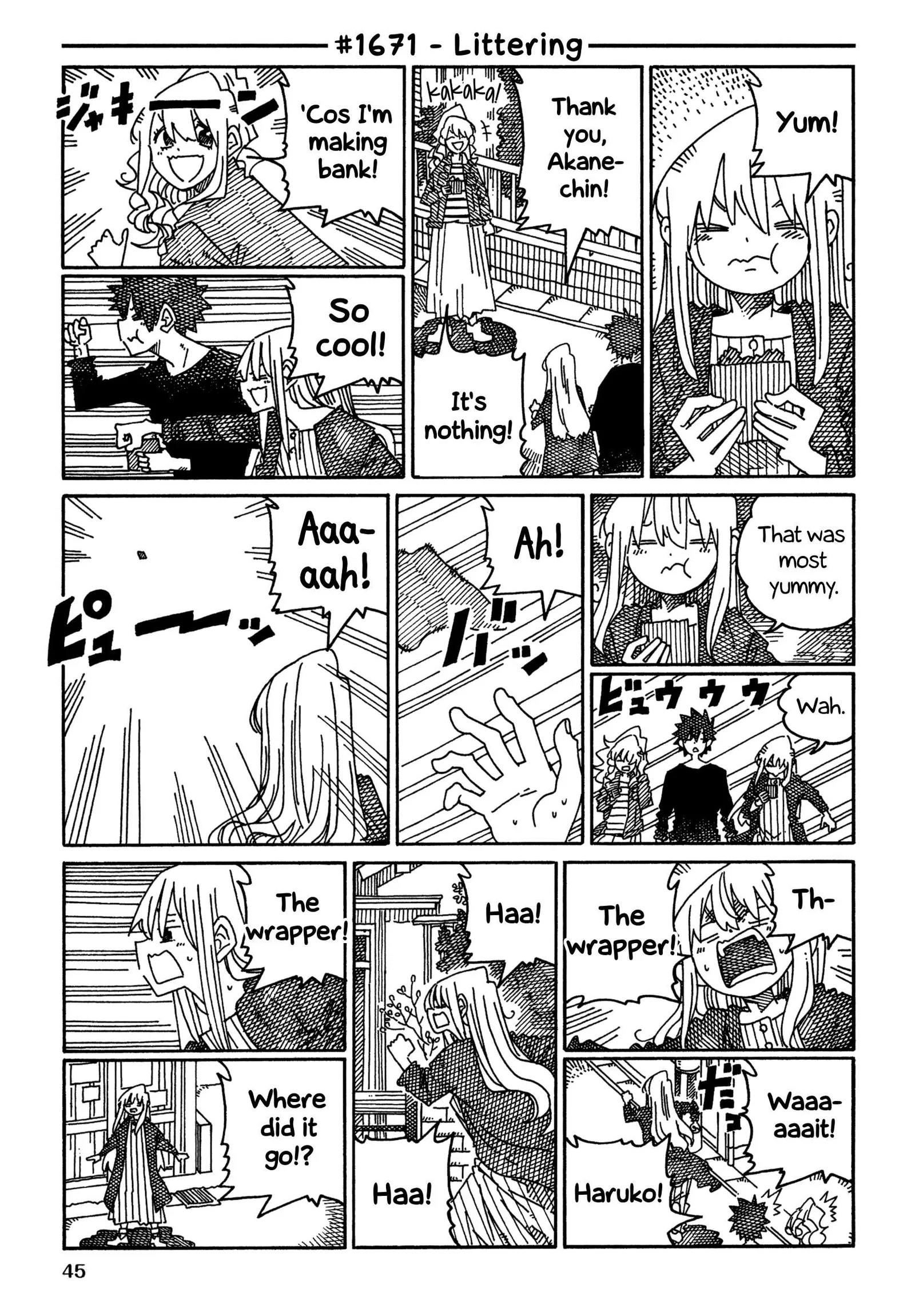 Hatarakanai Futari (YOSHIDA Satoru) Chapter 1671 page 1
