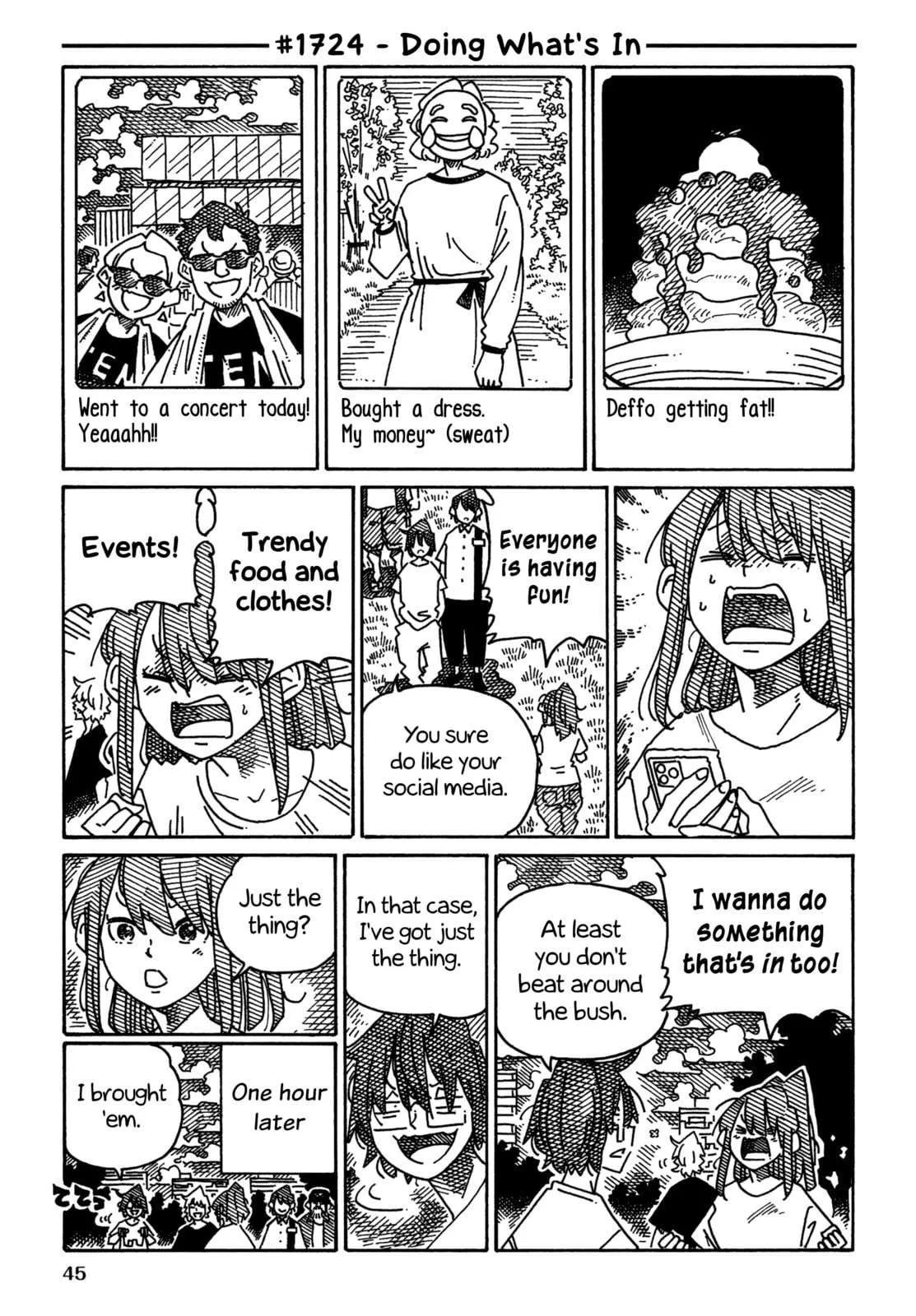 Hatarakanai Futari (YOSHIDA Satoru) Chapter 1724 page 1