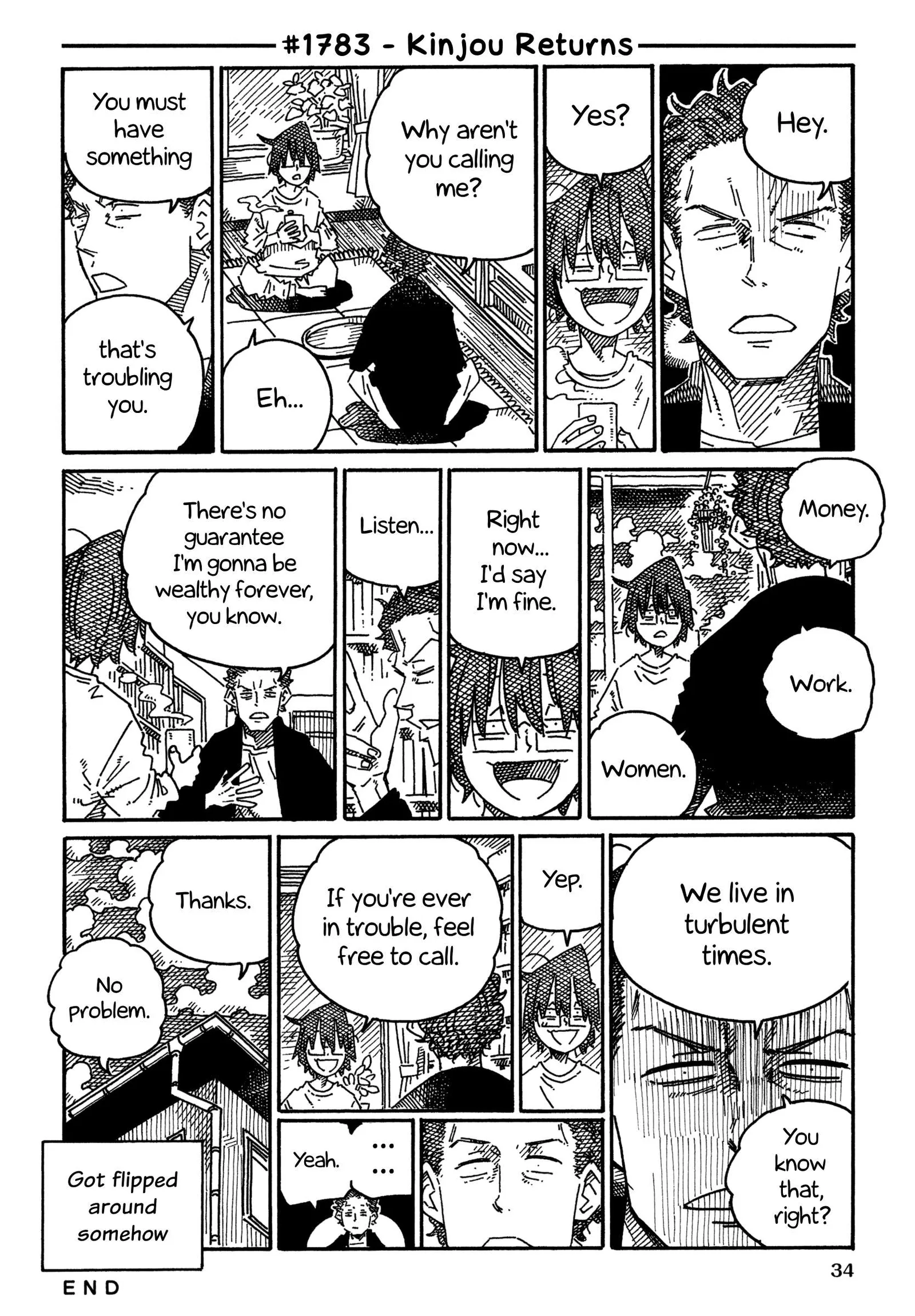 Hatarakanai Futari (YOSHIDA Satoru) Chapter 1783 page 1