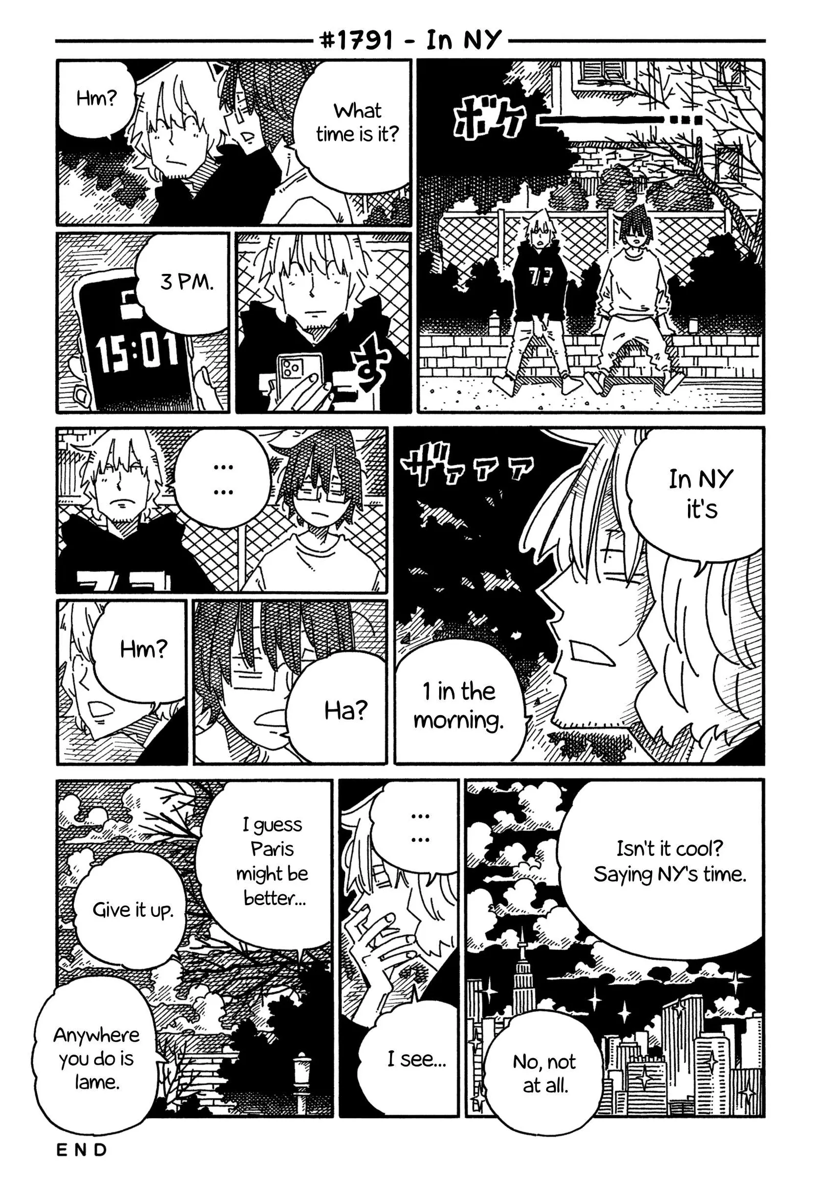 Hatarakanai Futari (YOSHIDA Satoru) Chapter 1791 page 1