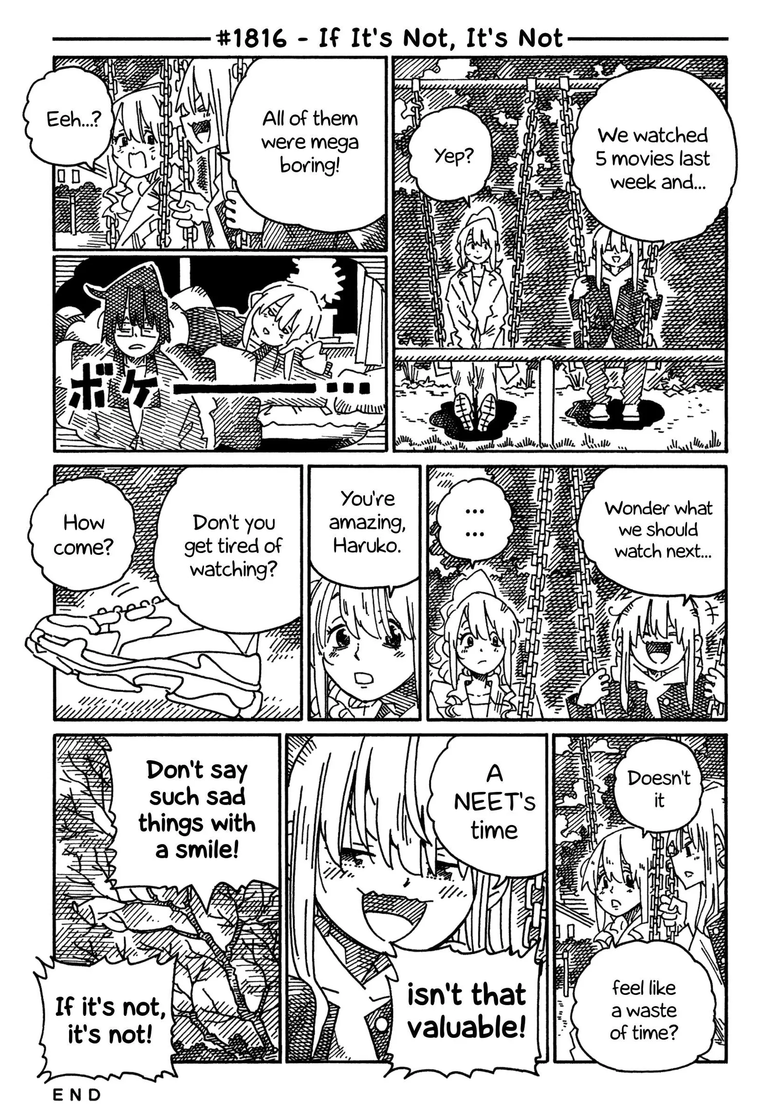Hatarakanai Futari (YOSHIDA Satoru) Chapter 1816 page 1