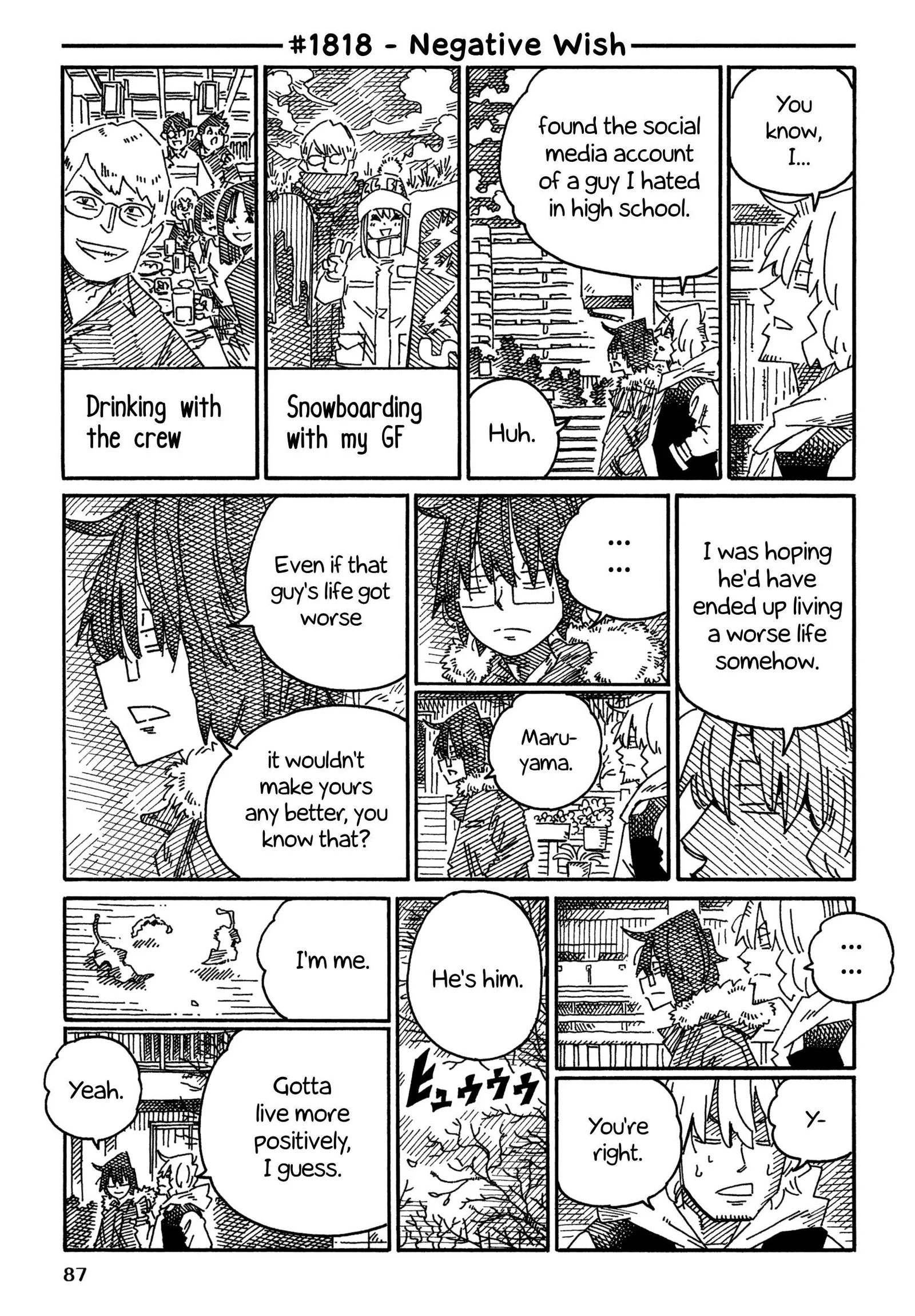 Hatarakanai Futari (YOSHIDA Satoru) Chapter 1818 page 1