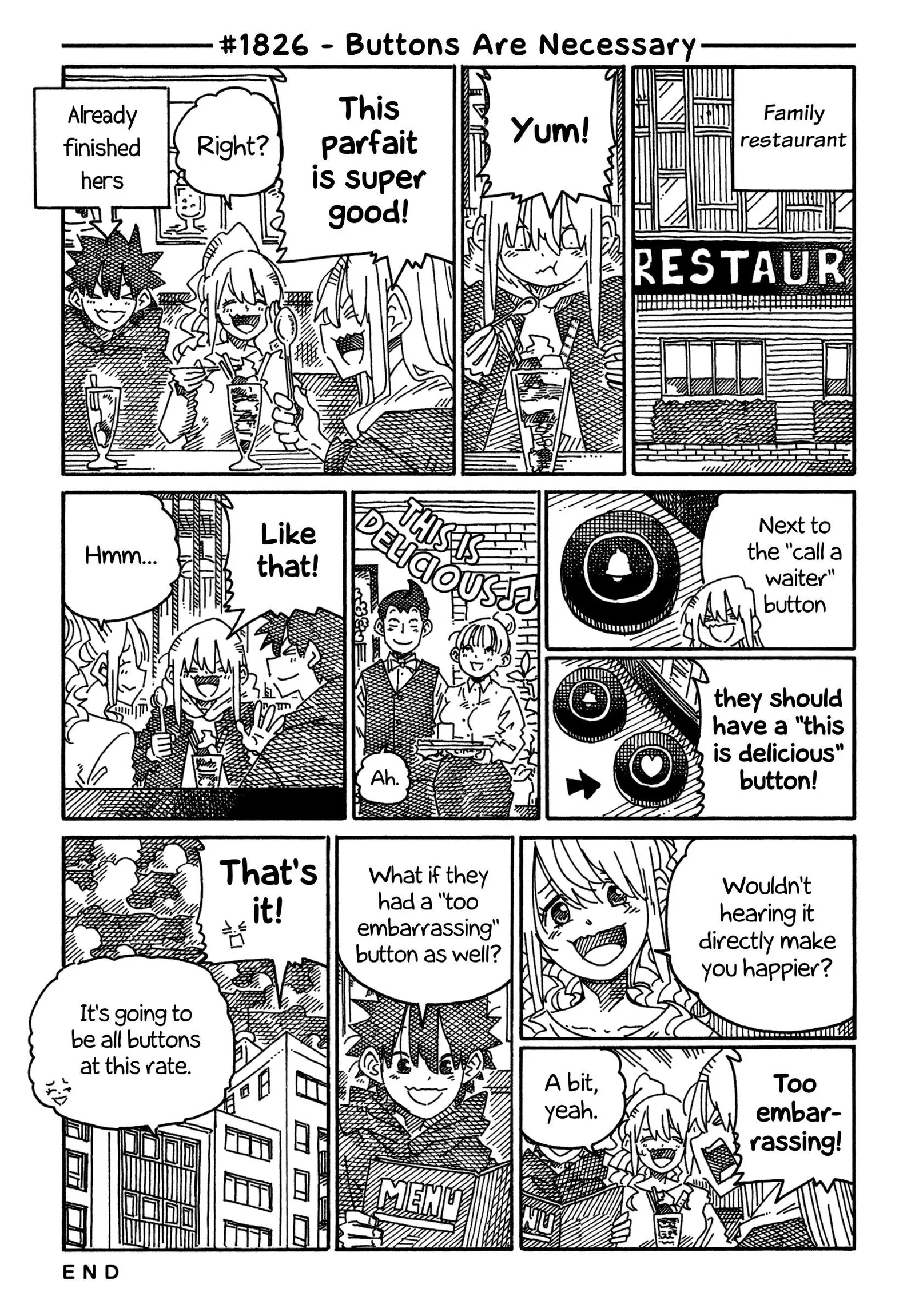 Hatarakanai Futari (YOSHIDA Satoru) Chapter 1826 page 1