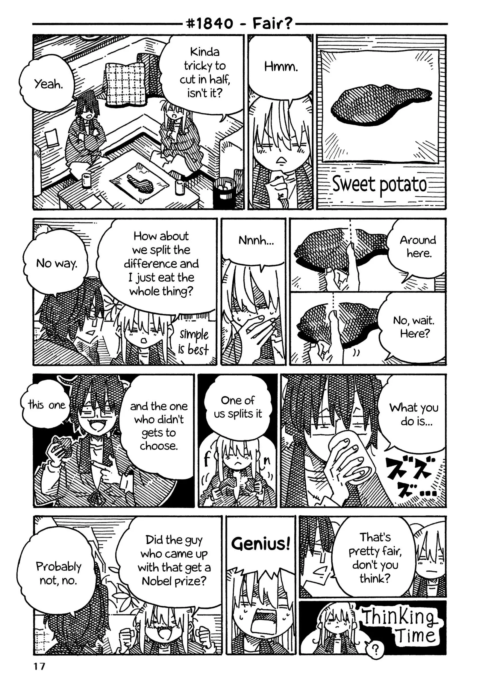 Hatarakanai Futari (YOSHIDA Satoru) Chapter 1840 page 1