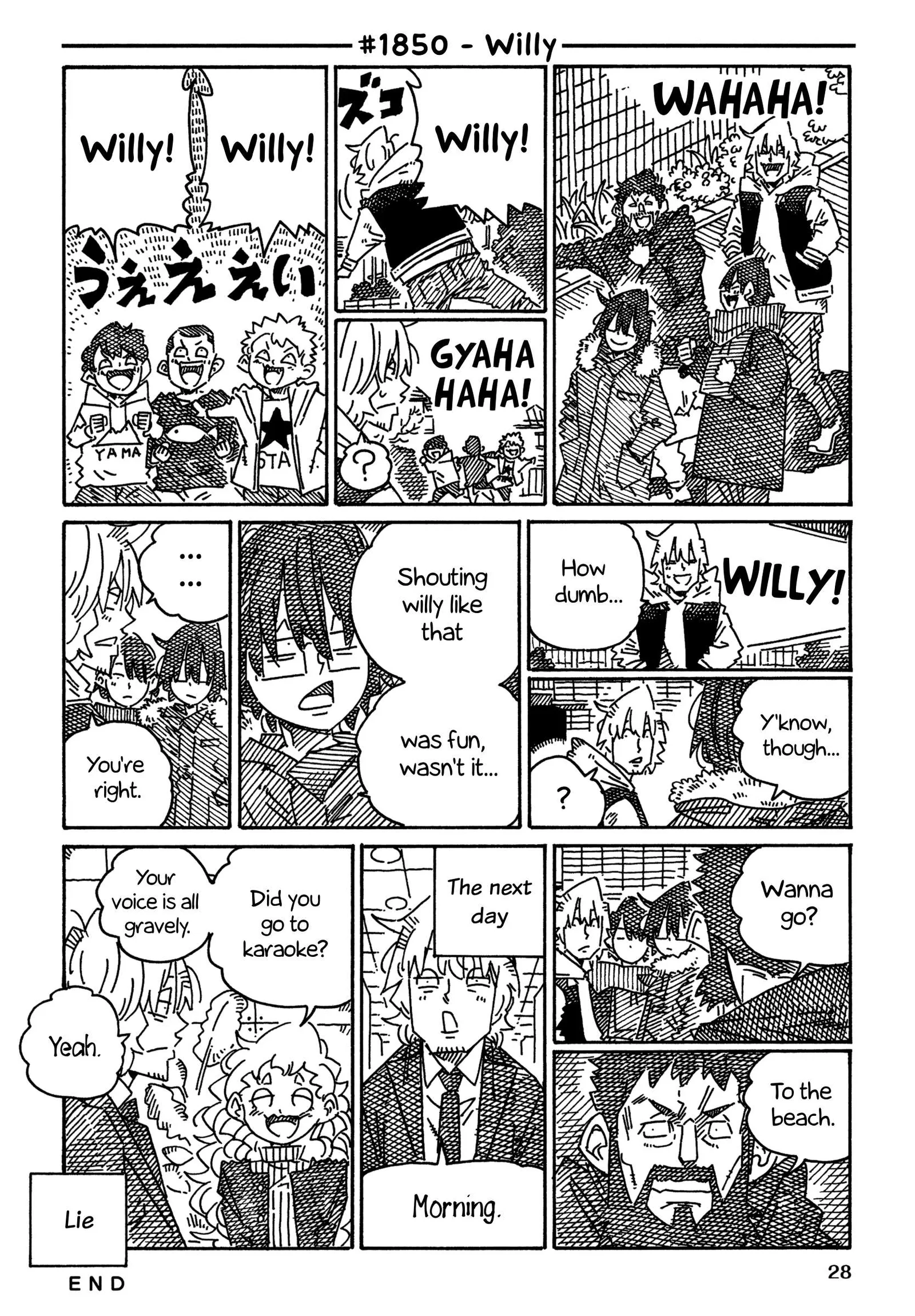Hatarakanai Futari (YOSHIDA Satoru) Chapter 1850 page 1