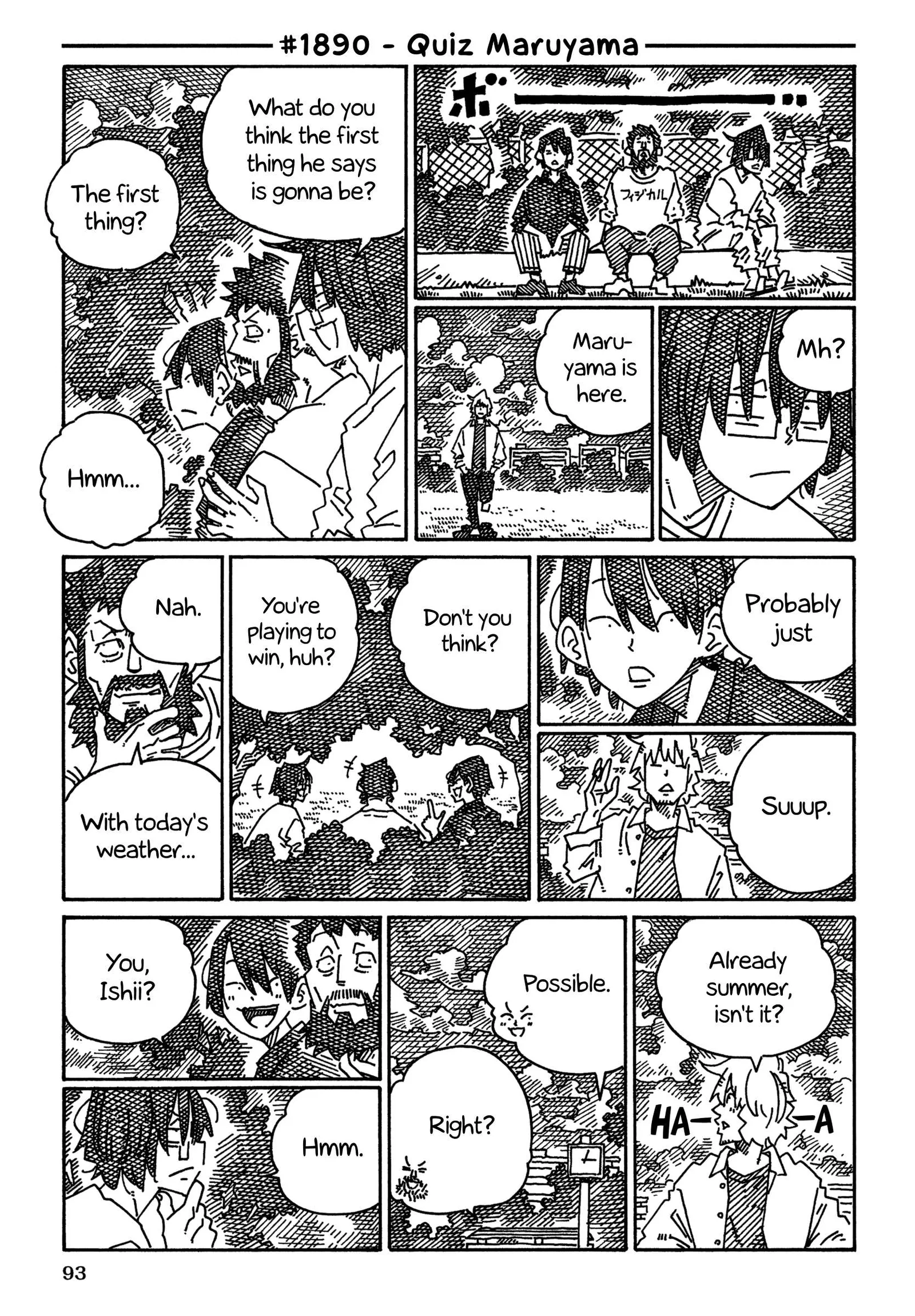 Hatarakanai Futari (YOSHIDA Satoru) Chapter 1890 page 1