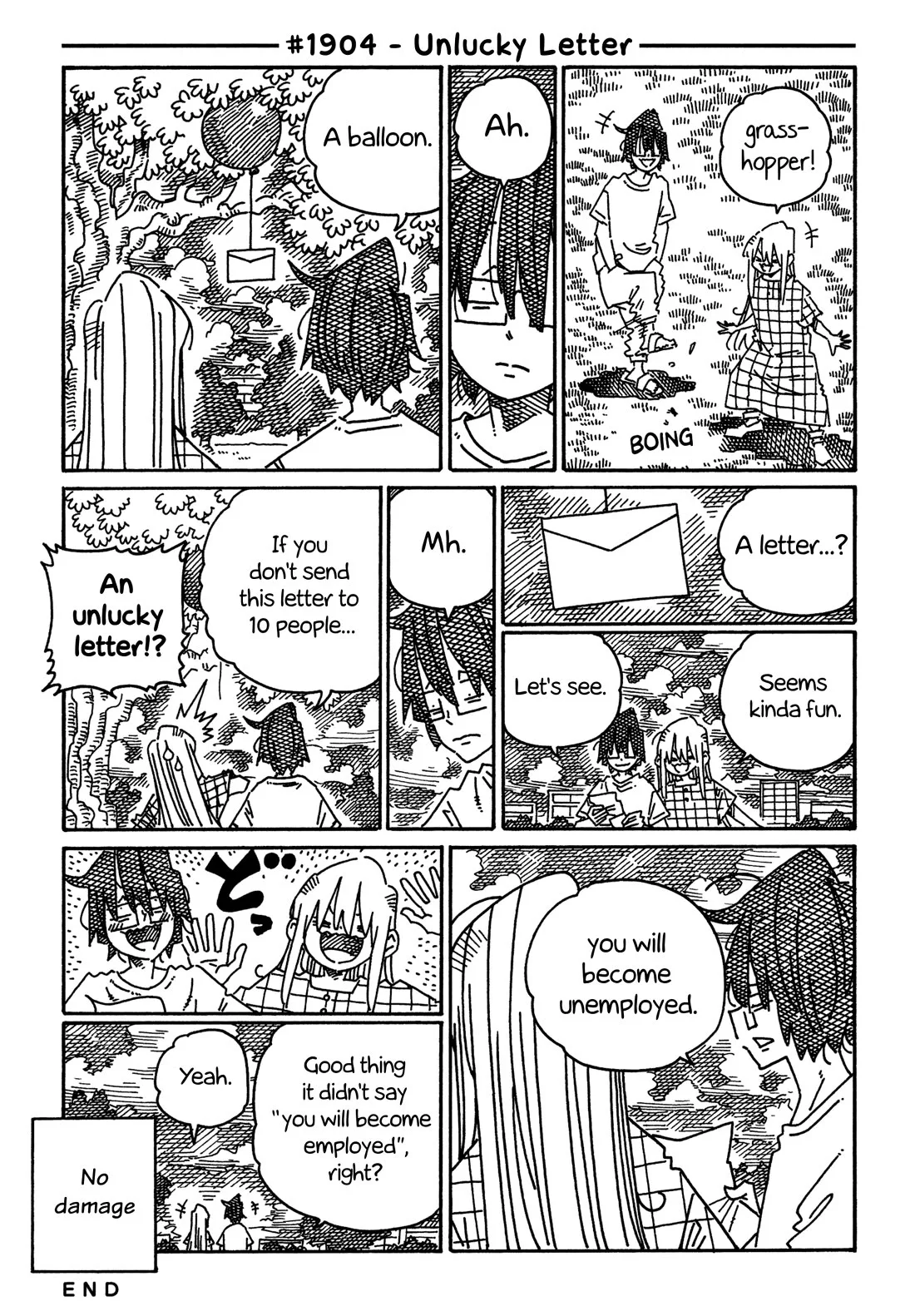 Hatarakanai Futari (YOSHIDA Satoru) Chapter 1904 page 1