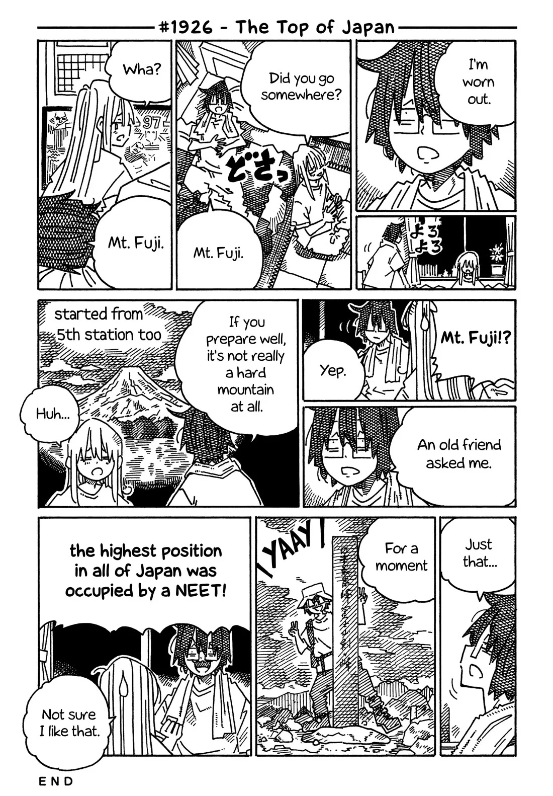 Hatarakanai Futari (YOSHIDA Satoru) Chapter 1926 page 1