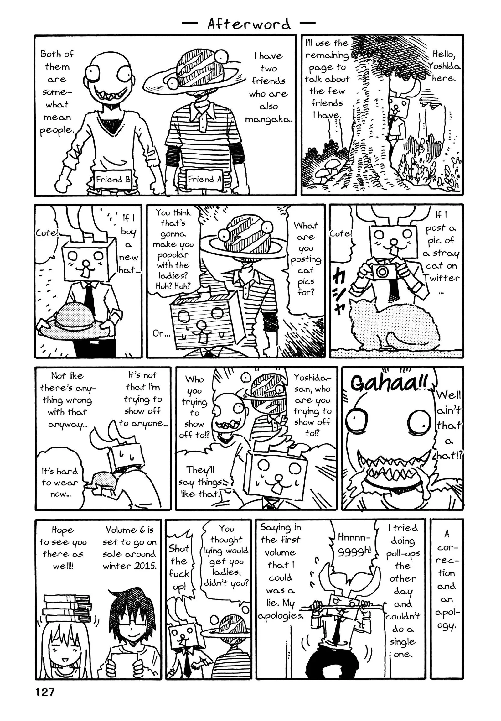 Hatarakanai Futari (YOSHIDA Satoru) Chapter 250.5 page 1