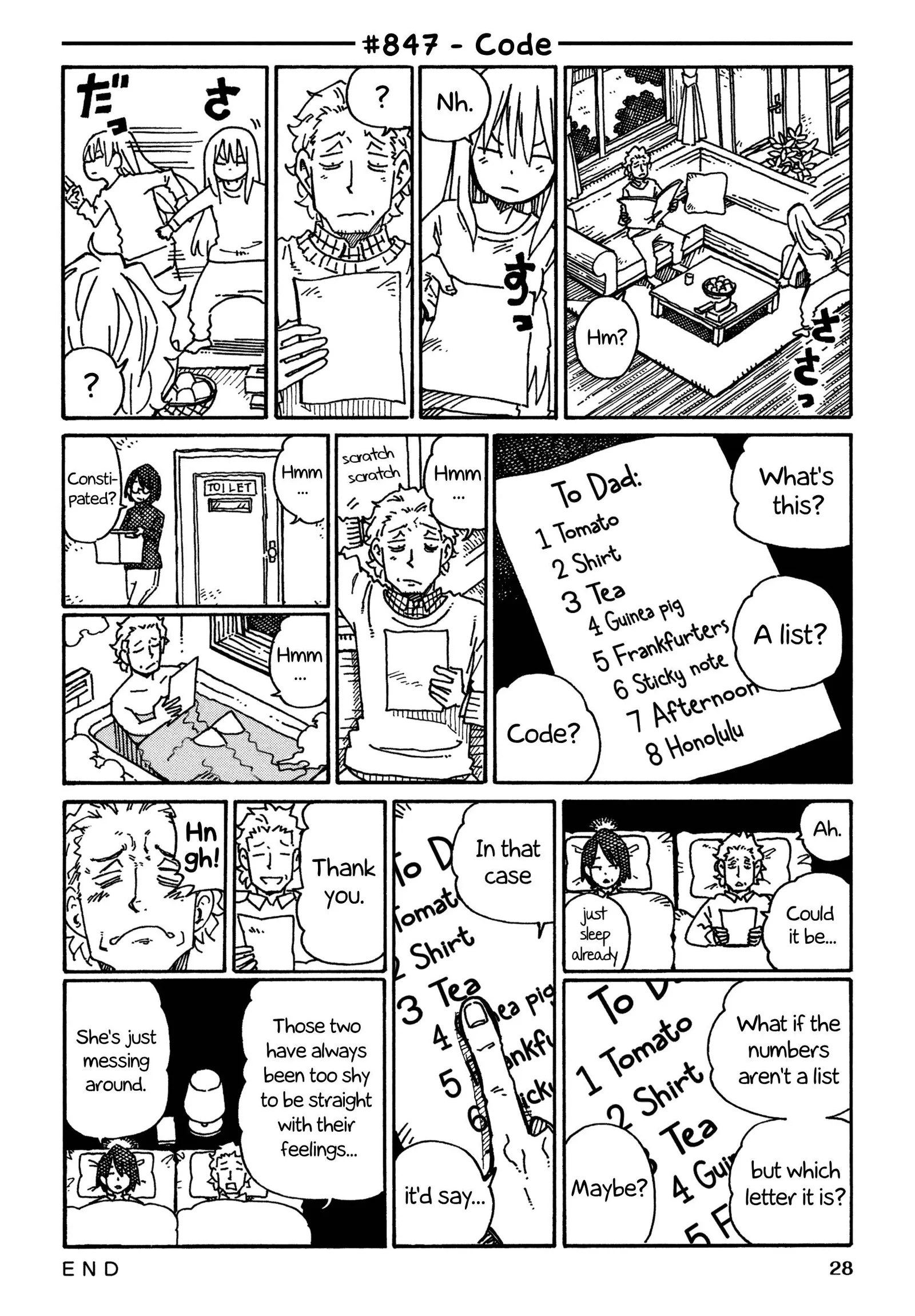 Hatarakanai Futari (YOSHIDA Satoru) Chapter 847 page 1