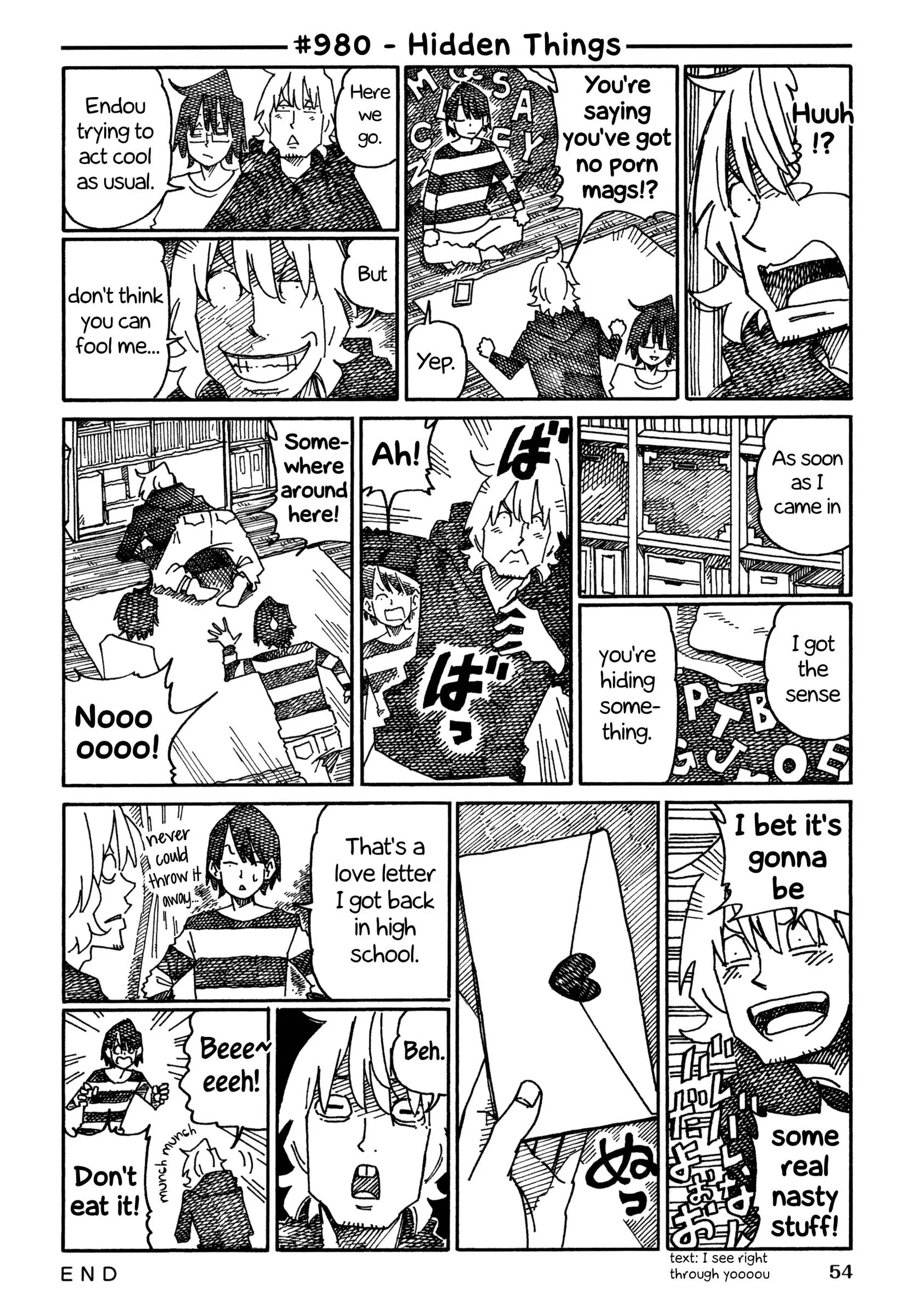 Hatarakanai Futari (YOSHIDA Satoru) Chapter 980 page 1