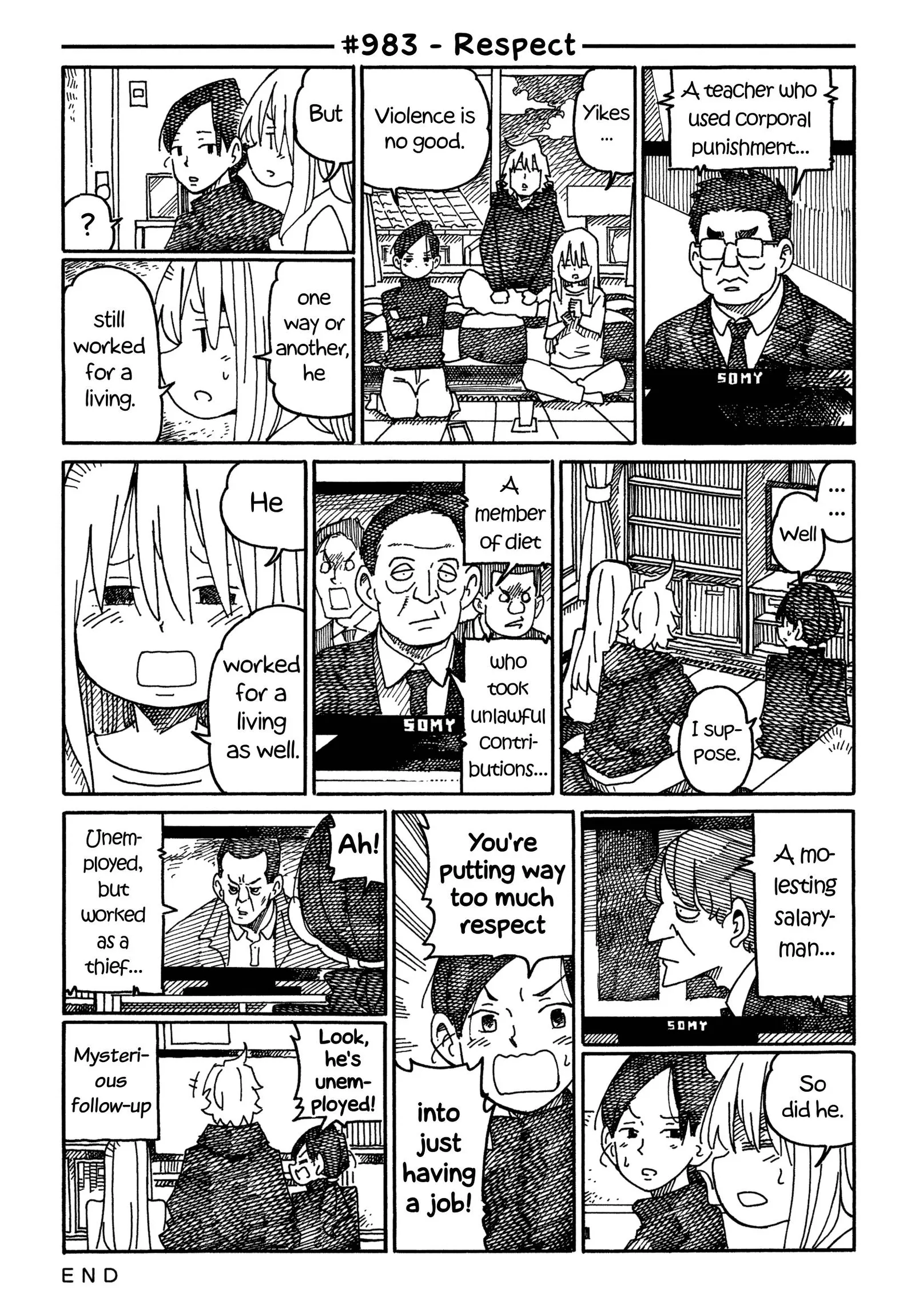 Hatarakanai Futari (YOSHIDA Satoru) Chapter 983 page 1