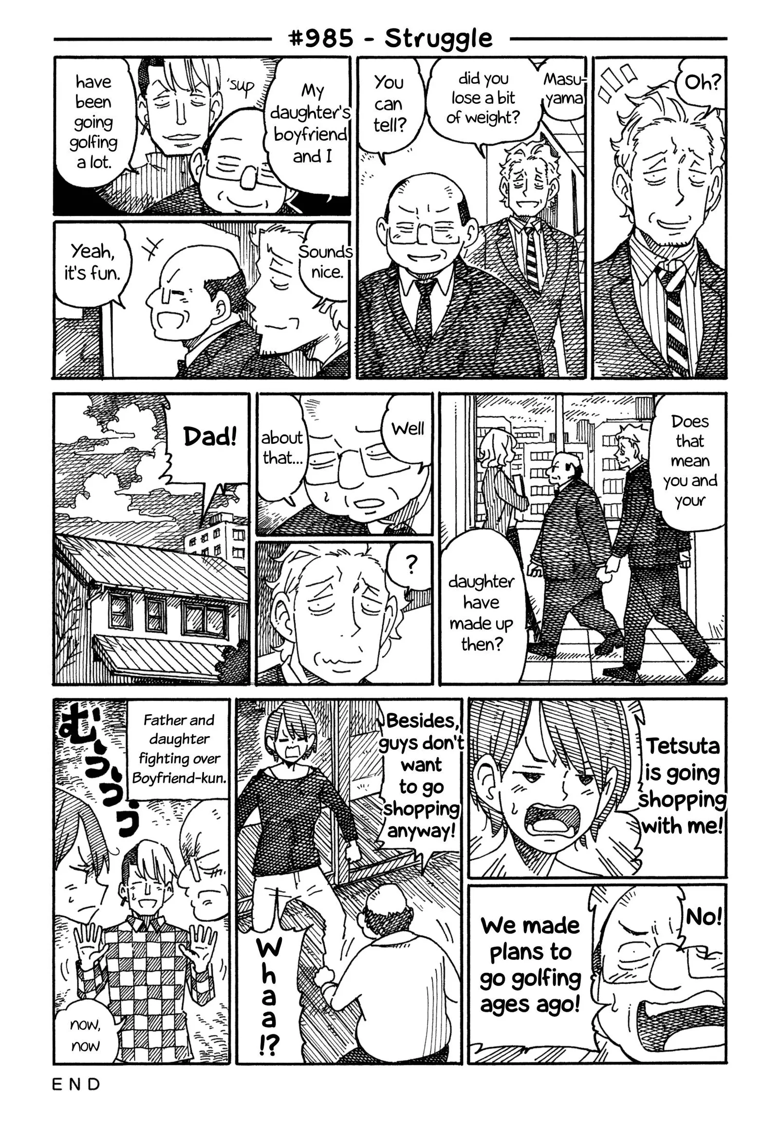 Hatarakanai Futari (YOSHIDA Satoru) Chapter 985 page 1