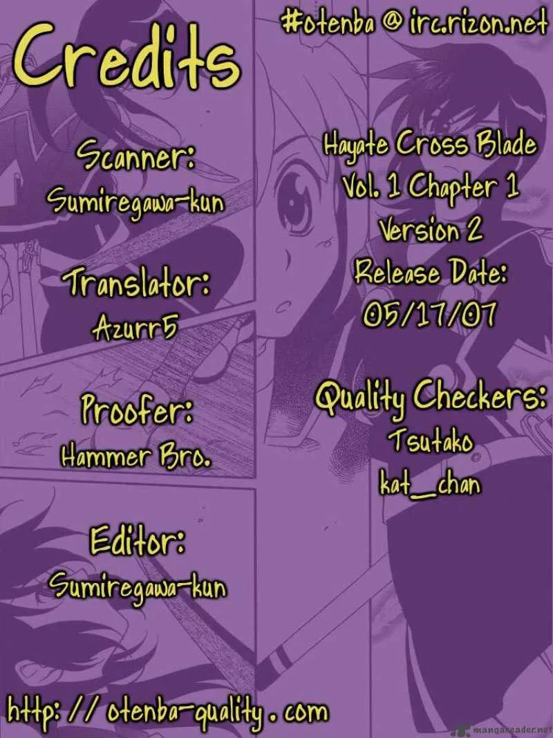 Hayate x Blade Chapter 1 page 2
