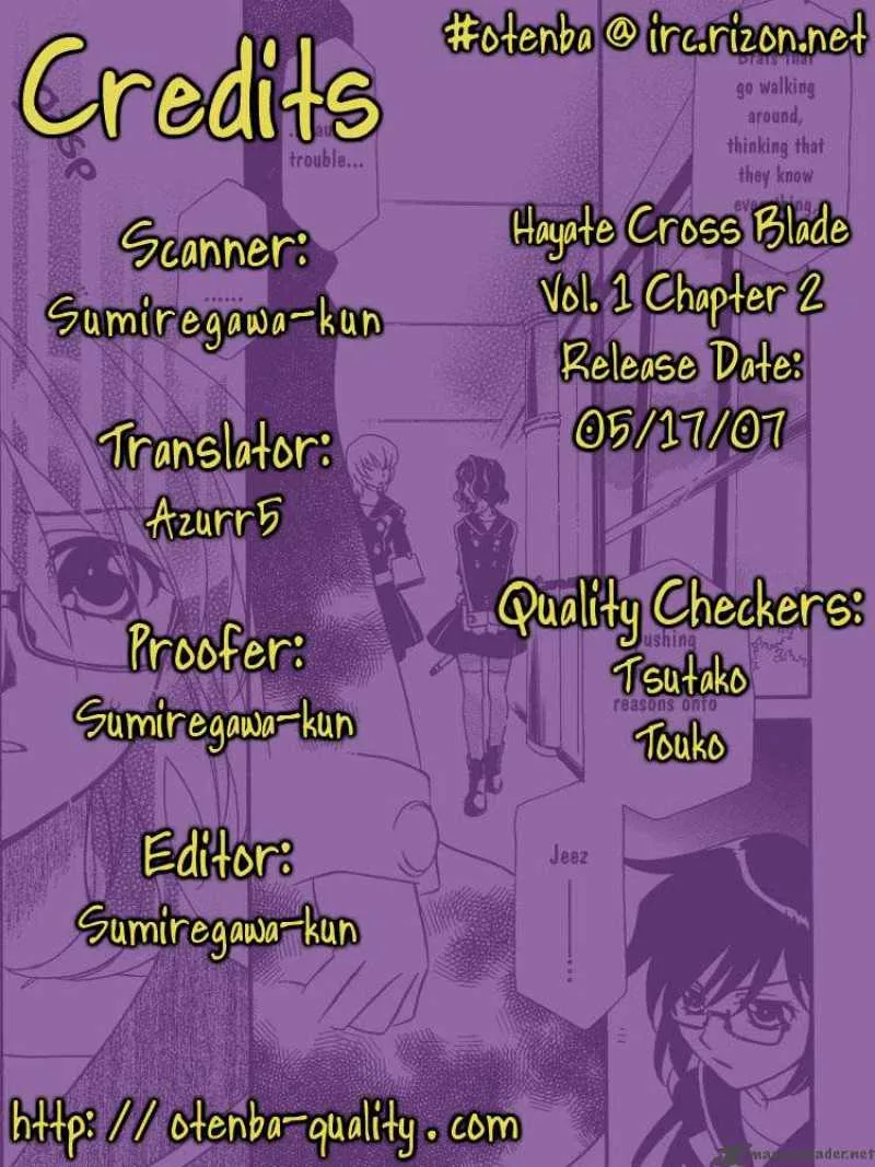 Hayate x Blade Chapter 2 page 2