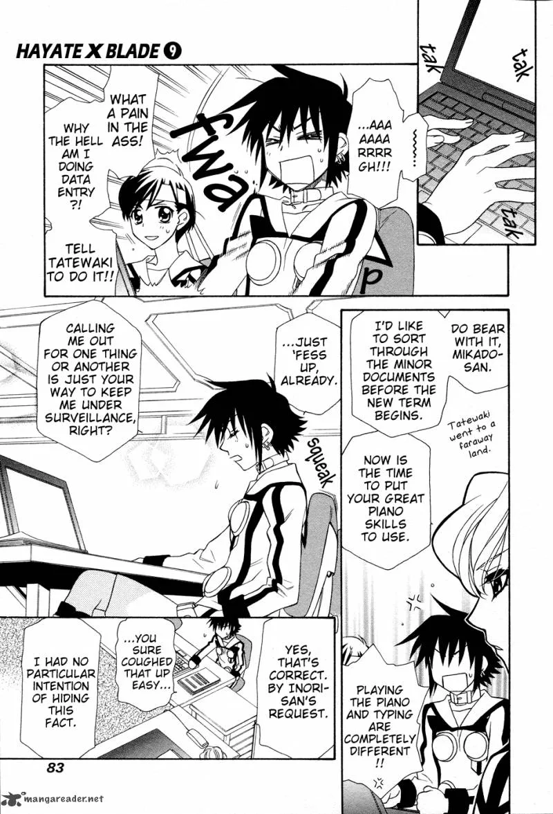 Hayate x Blade Chapter 50 page 9