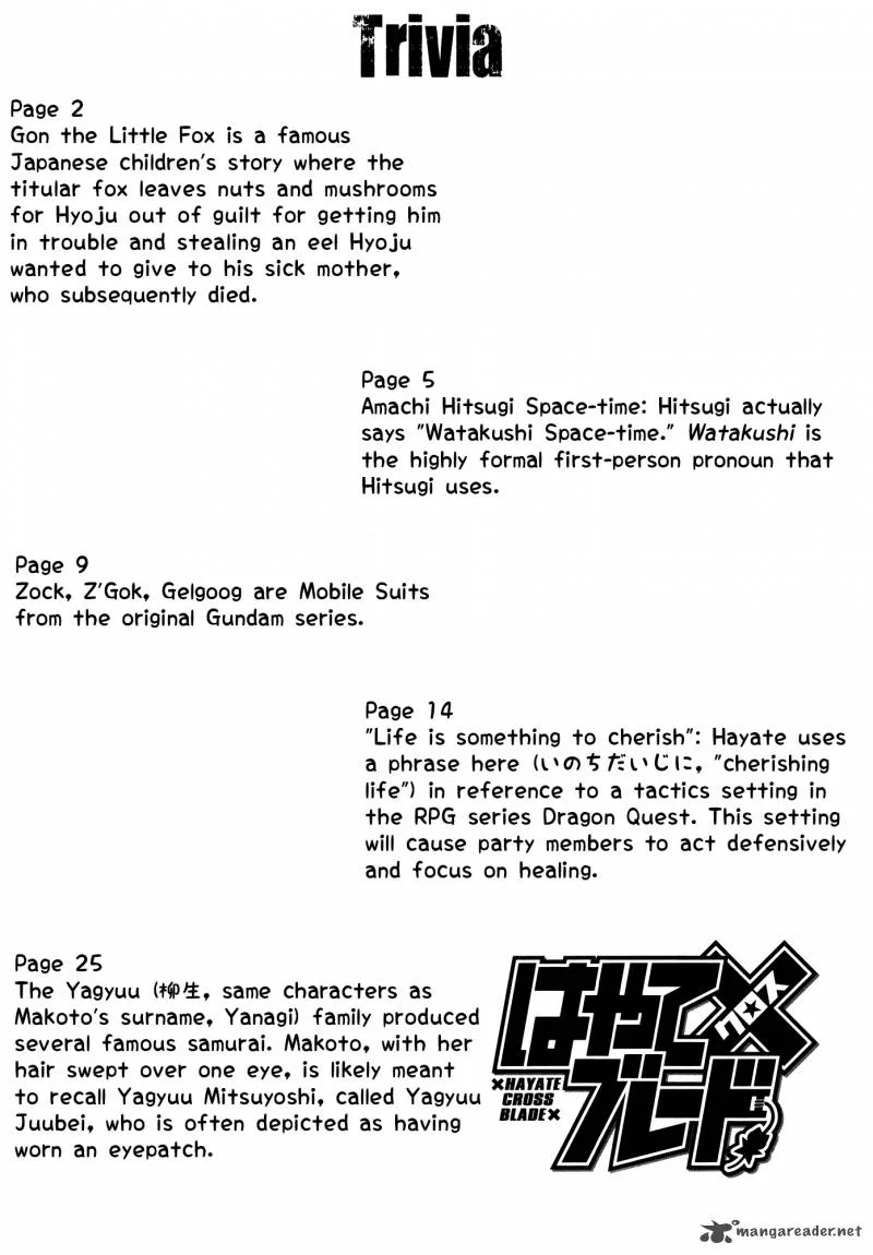 Hayate x Blade Chapter 60 page 35