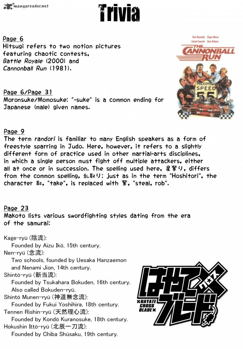 Hayate x Blade Chapter 61 page 42