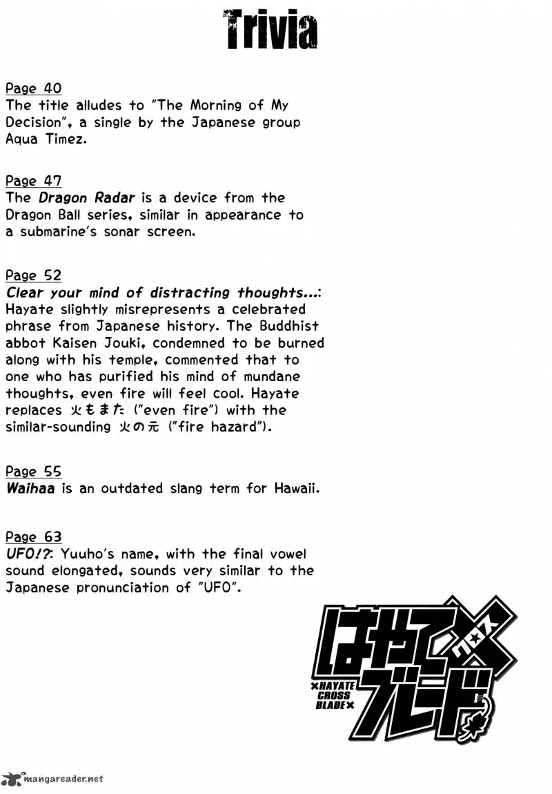 Hayate x Blade Chapter 62 page 30