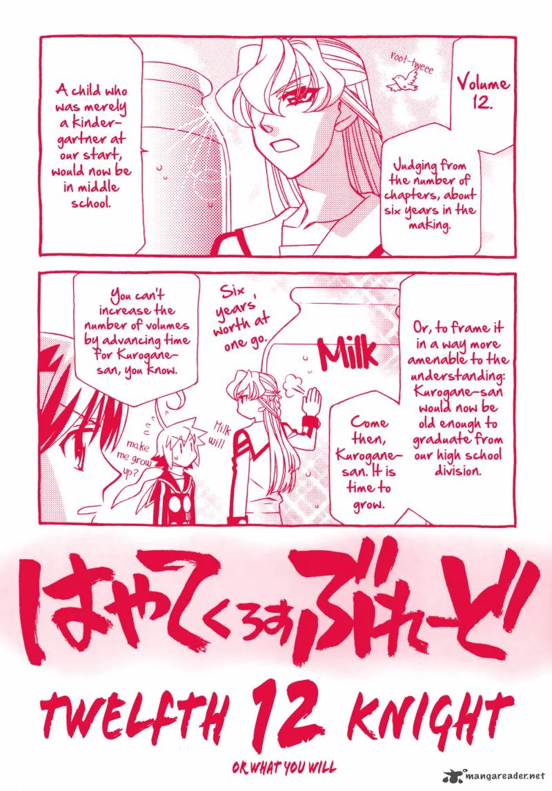 Hayate x Blade Chapter 67 page 3