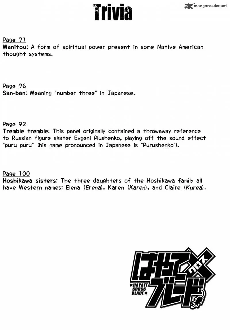 Hayate x Blade Chapter 74 page 31