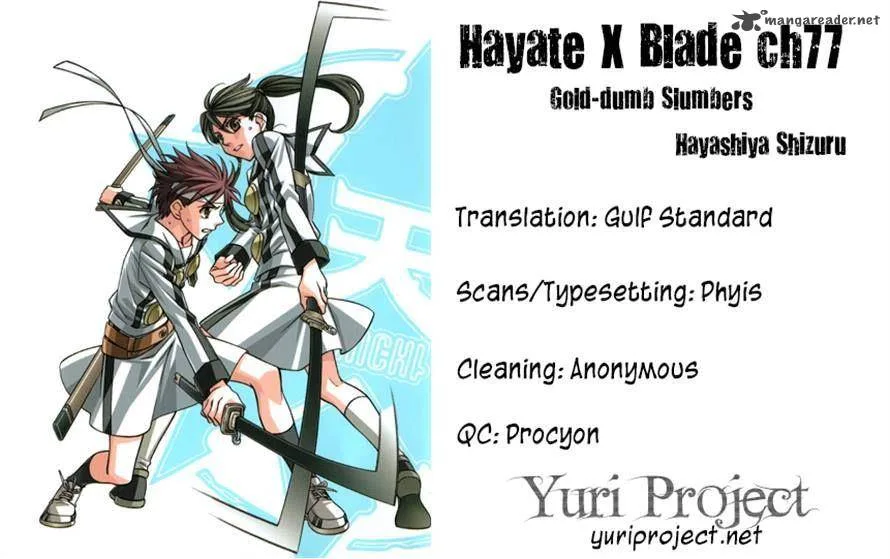 Hayate x Blade Chapter 77 page 34
