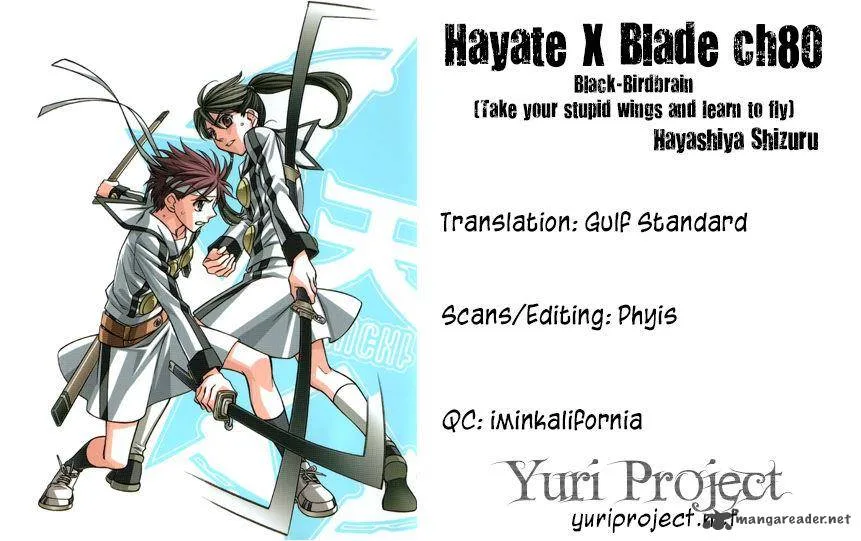 Hayate x Blade Chapter 80 page 33