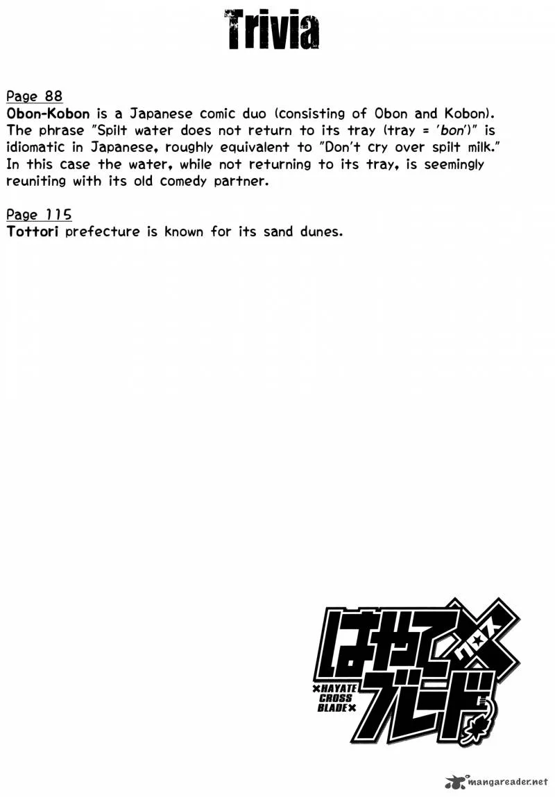 Hayate x Blade Chapter 86 page 30