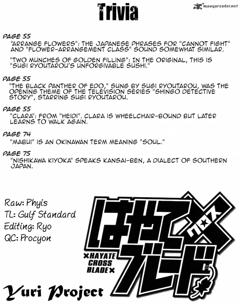 Hayate x Blade Chapter 92 page 31