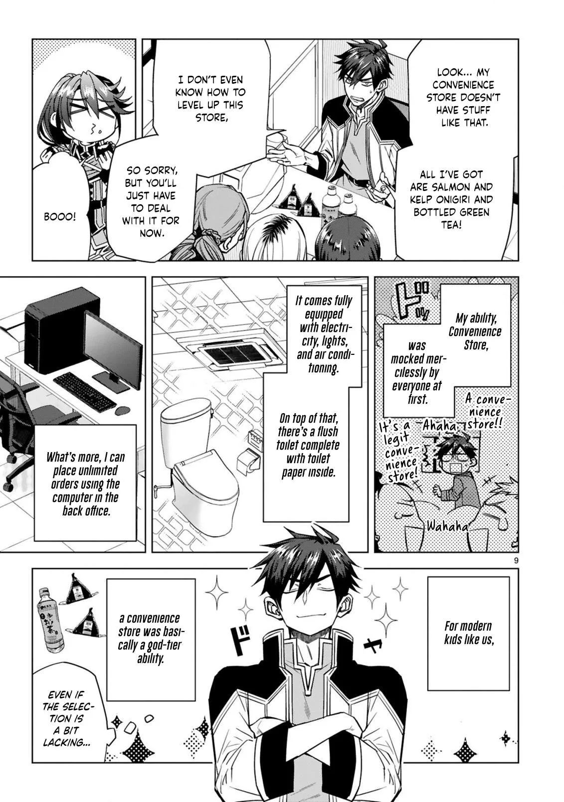 Hazure Skill "Konbini" de Saikyou no Yuusha ni Nariagaru! - Isekai de Konbini Seikatsu wo Mankitsu Shitsutsu, Ore no Tsuihou shita Classmate wo Mikaeu Koto ni shimashita Chapter 1 page 10