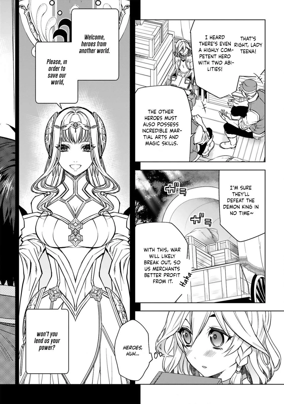 Hazure Skill "Konbini" de Saikyou no Yuusha ni Nariagaru! - Isekai de Konbini Seikatsu wo Mankitsu Shitsutsu, Ore no Tsuihou shita Classmate wo Mikaeu Koto ni shimashita Chapter 1 page 3