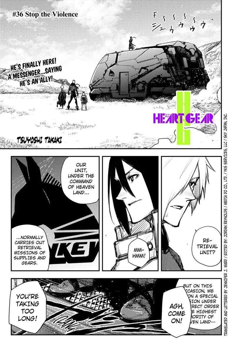 Heart Gear Chapter 36 page 1