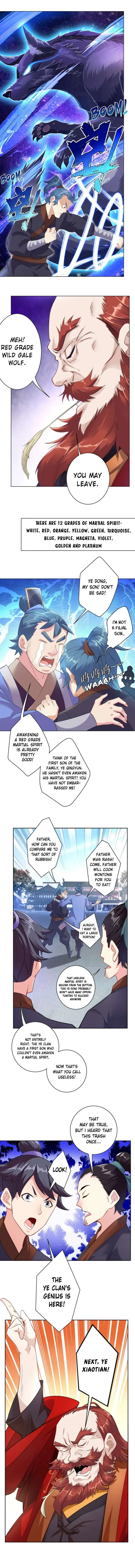Heaven Defying God of War Chapter 4 page 3