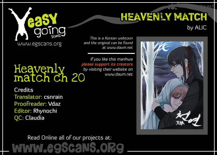 Heavenly Match Chapter 20 page 1